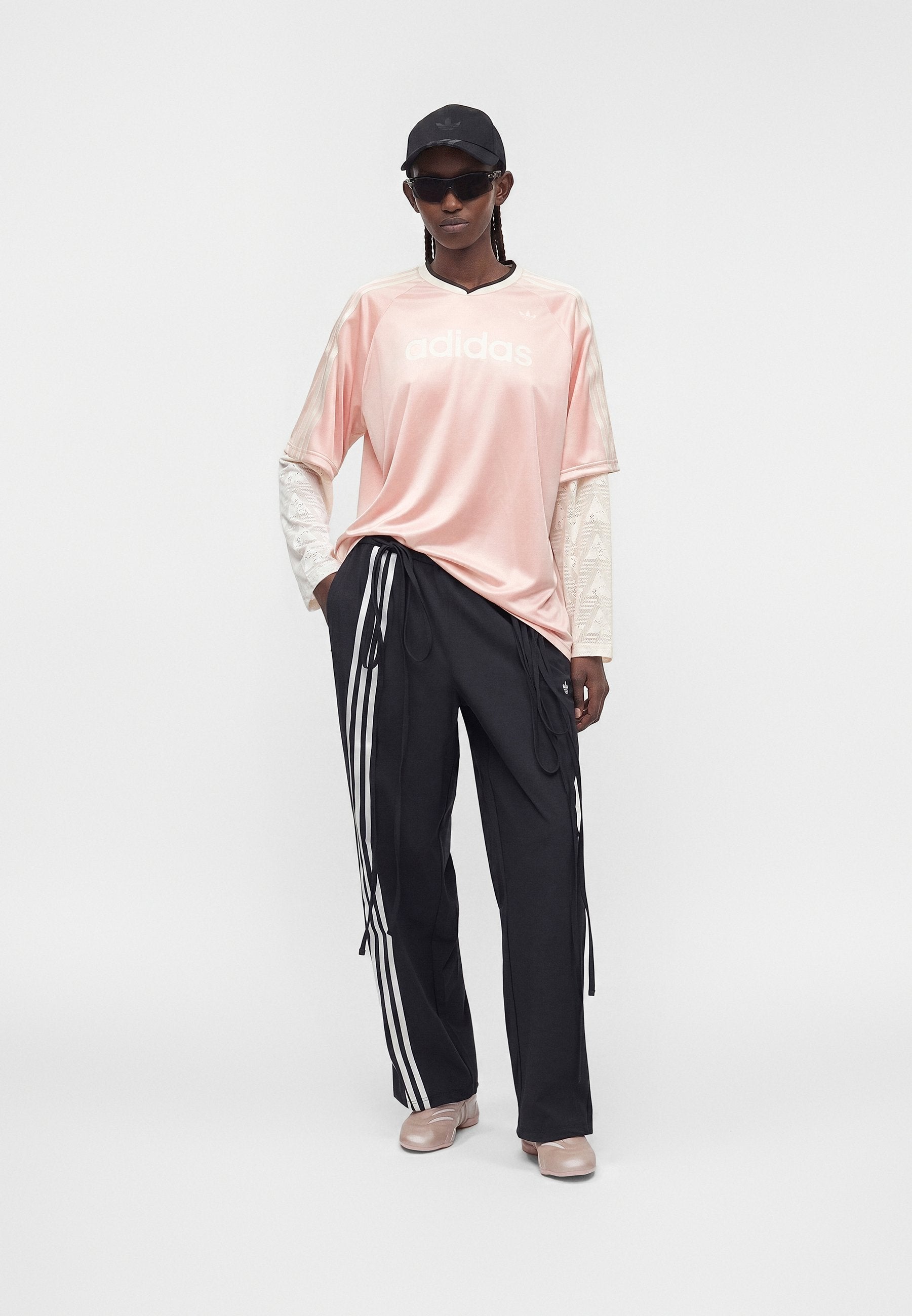 Long sleeved top - sandy pink