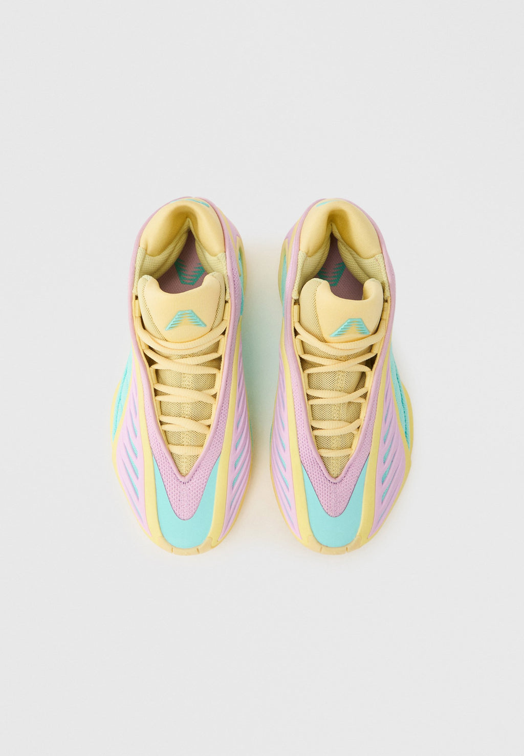 ANTHONY EDWARDS 2 UNISEX - Basketball shoes - almost yellow/bliss lilac/flash aqua