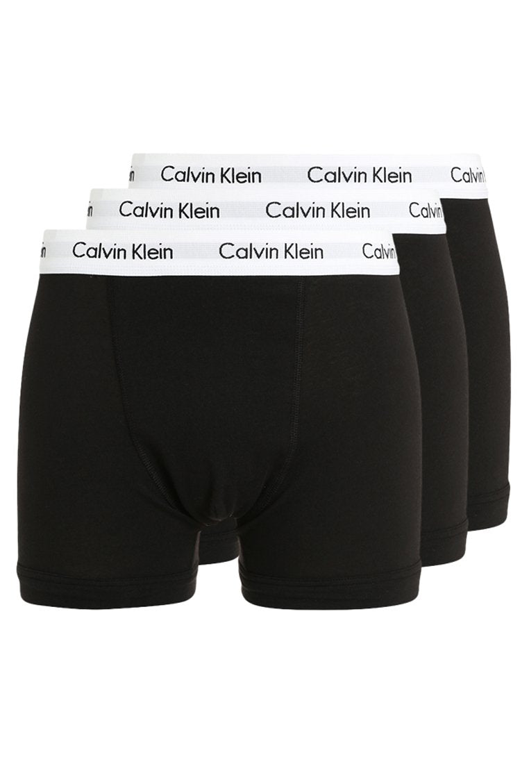 TRUNK 3 PACK COTTON STRETCH - Boxers - noir