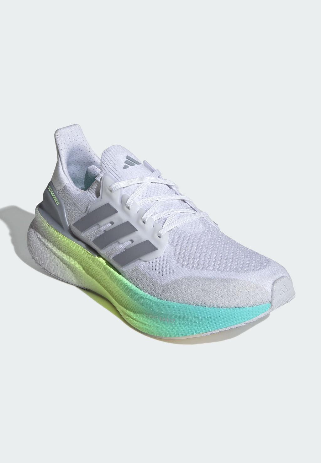 ULTRABOOST 5 - Road running shoes - cloud white   halo silver   flash aqua