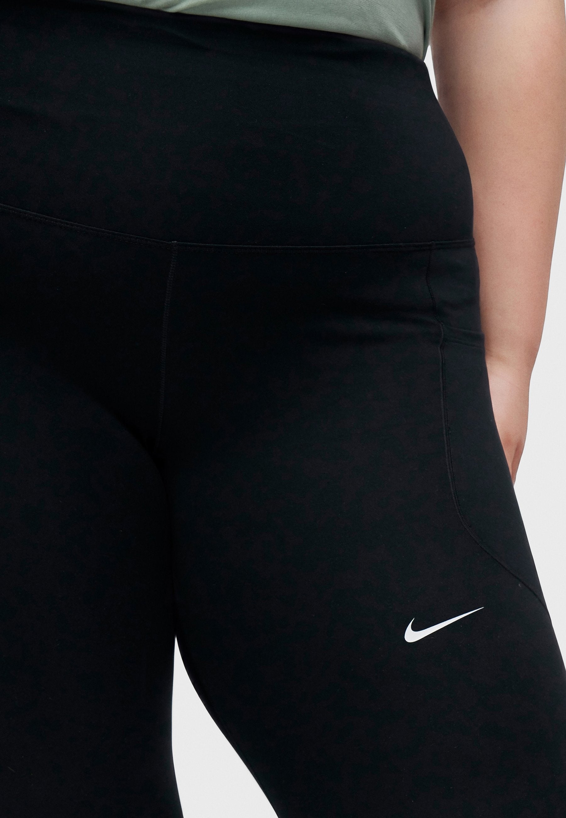 Leggings - Trousers - black/white