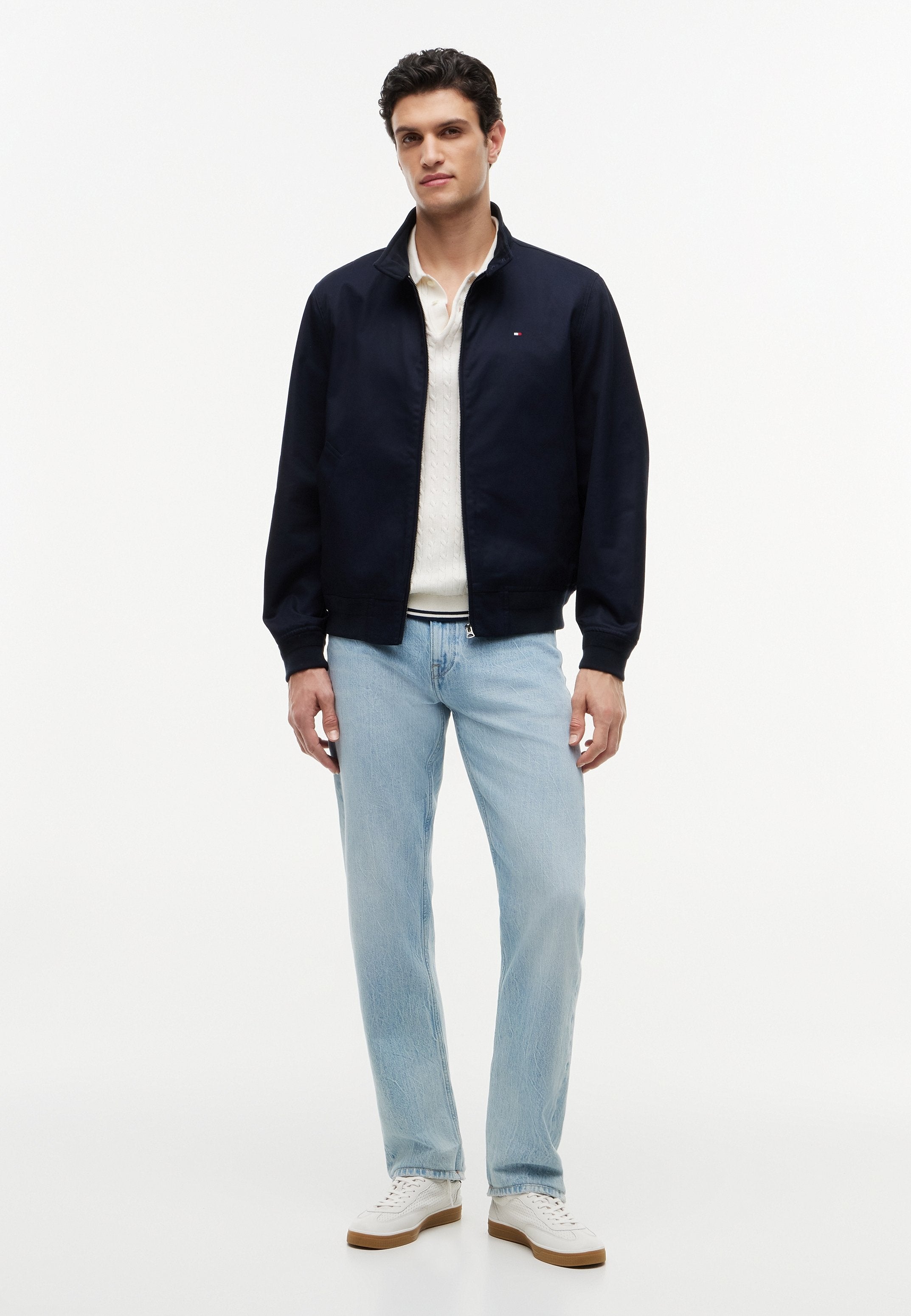 CLASSIC HARRINGTON - CORE ESSENTIALS - Bomber Jacket - desert sky