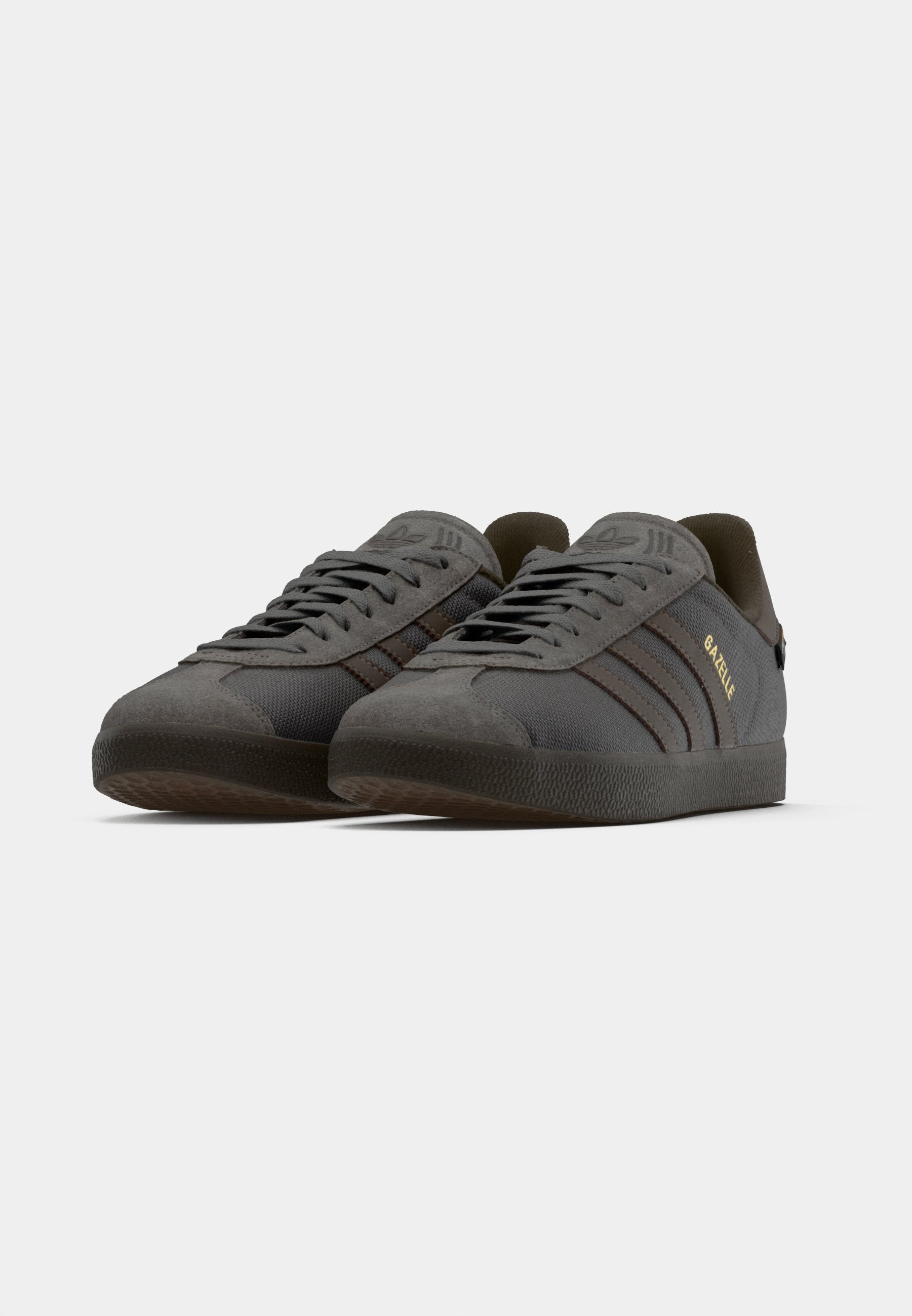 GAZELLE UNISEX - Trainers - charcoal/brown/dark brown