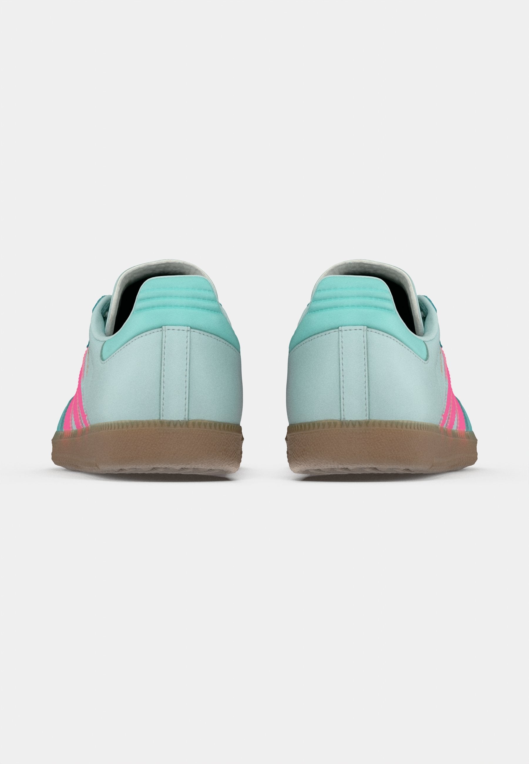 Indoor football boots - halo mint/lucid pink