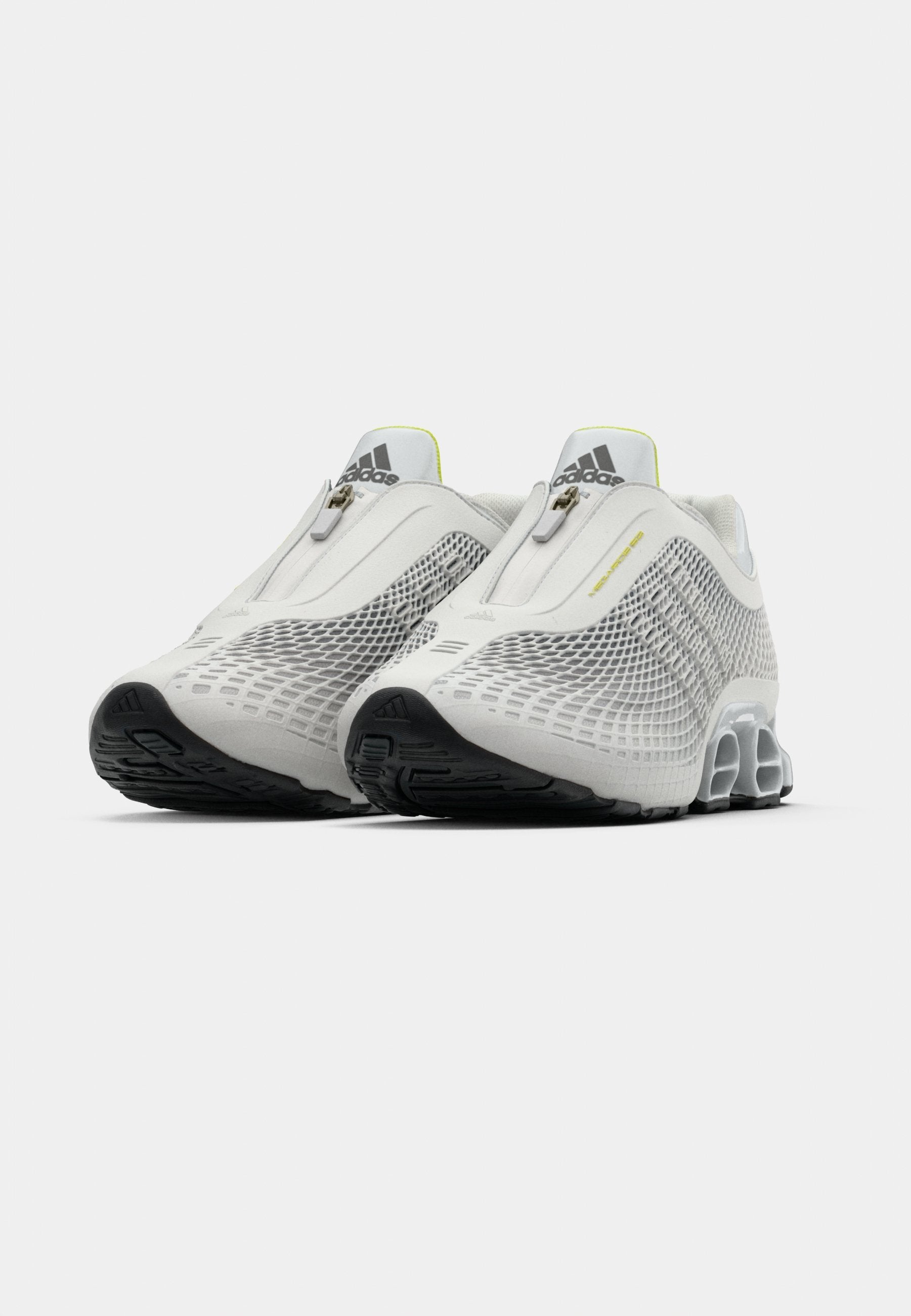MEGARIDE S2 UNISEX - Trainers - crystal white/semi solar yellow