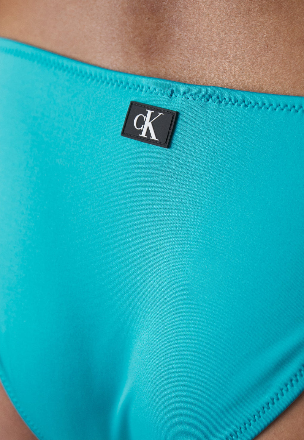 SIDE TIE - Bikini bottoms - blue ocean