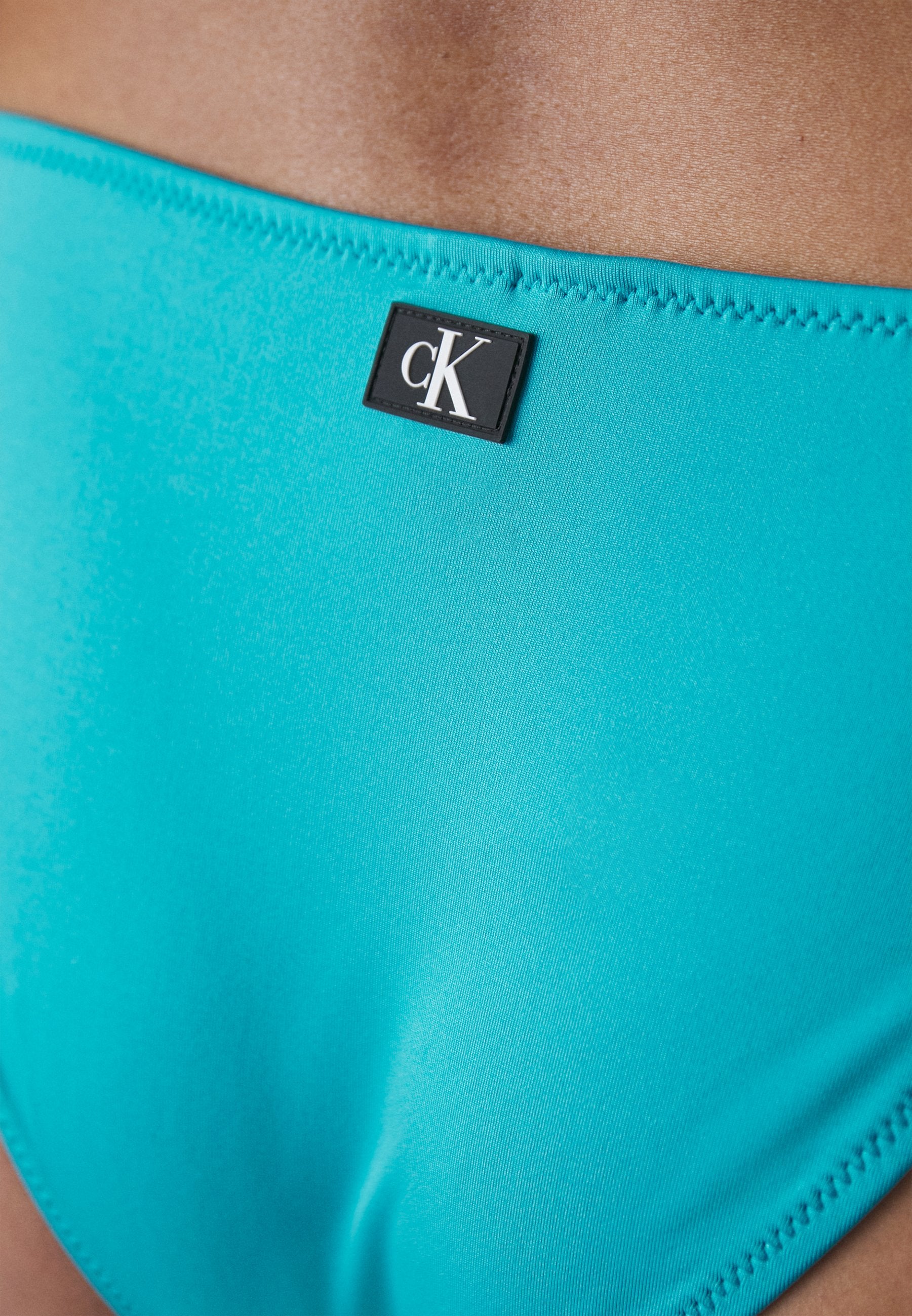 SIDE TIE - Bikini bottoms - blue ocean