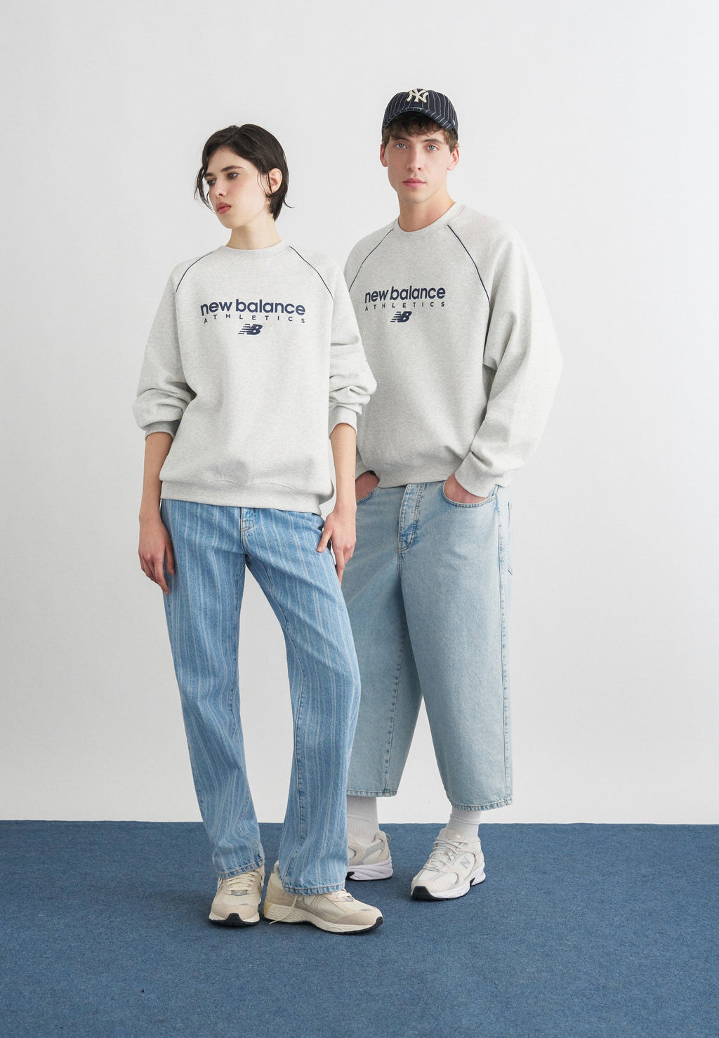 GRAPHIC CREW UNISEX - Sweatshirt - ash heather