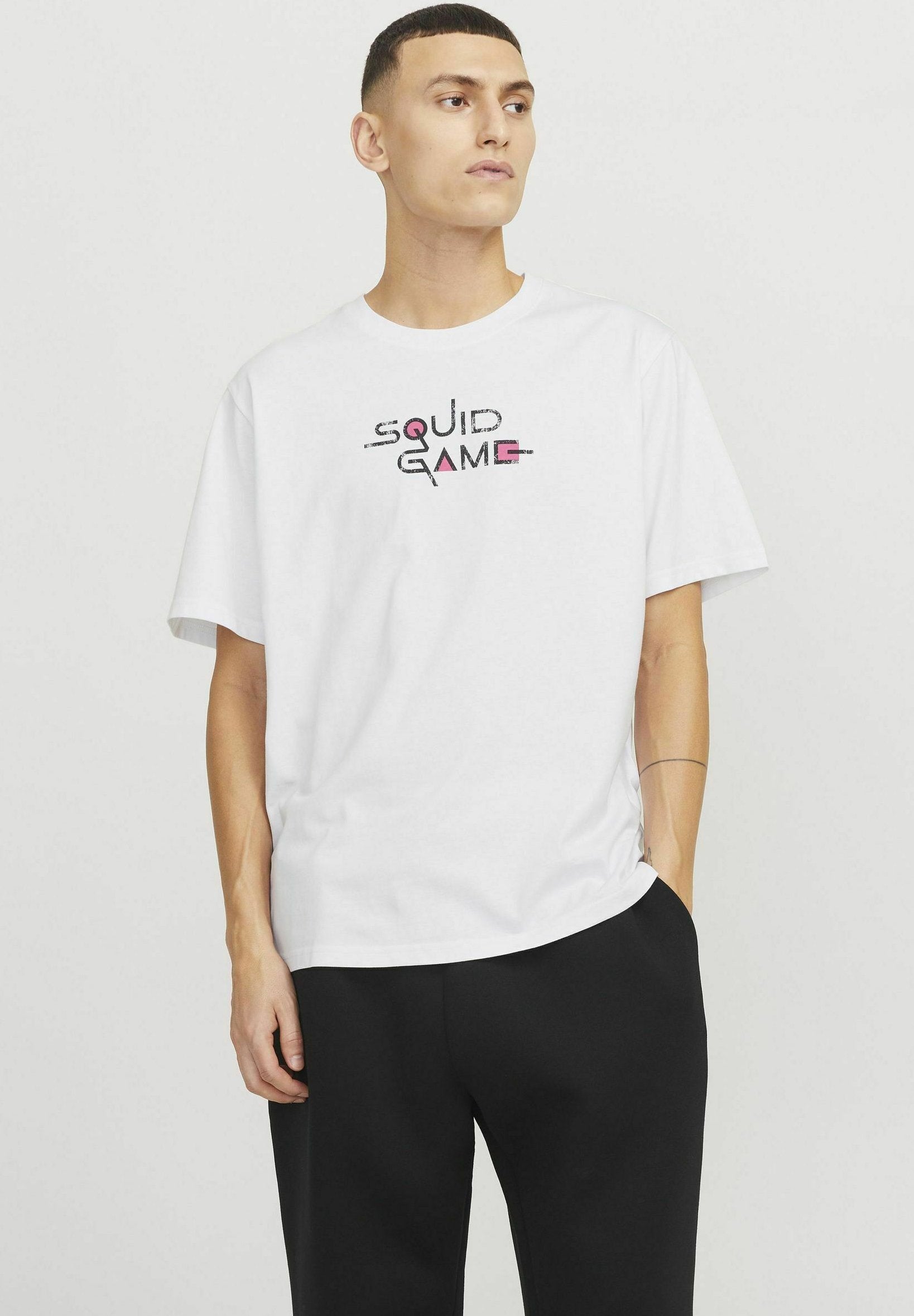 squid game Printed - Print T-shirt - bright white