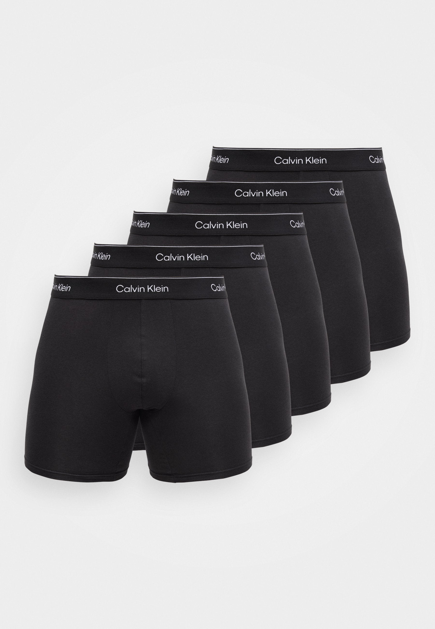 BOXER BRIEF 5 PACK ICON COTTON STRETCH - Boxer briefs - black
