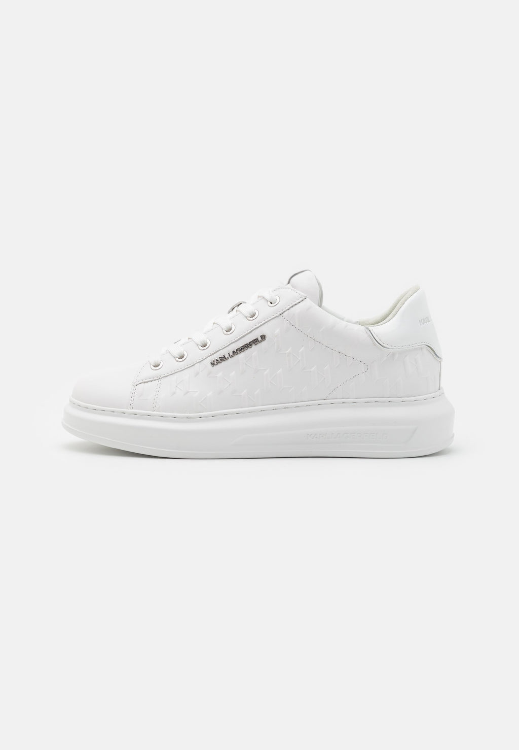 KAPRI MENS MONOGRAM EMBOSS  - Trainers - white