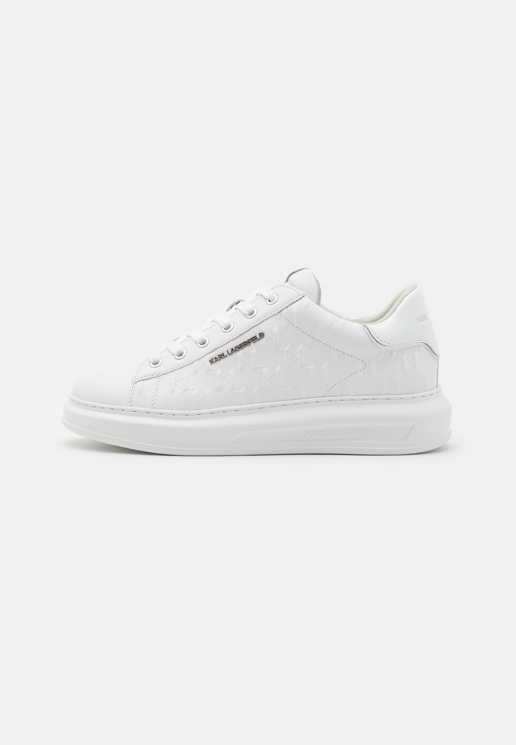 KAPRI MENS MONOGRAM EMBOSS  - Trainers - white