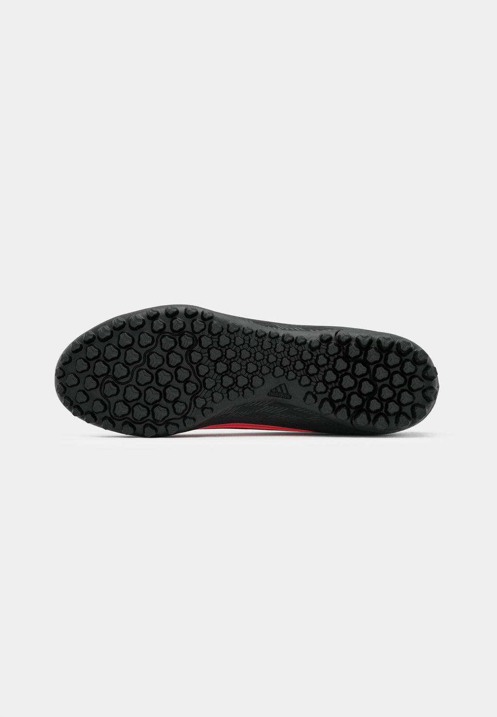 F50 CLUB TURF UNISEX - Halı Saha Kramponu - siyah/kırmızı