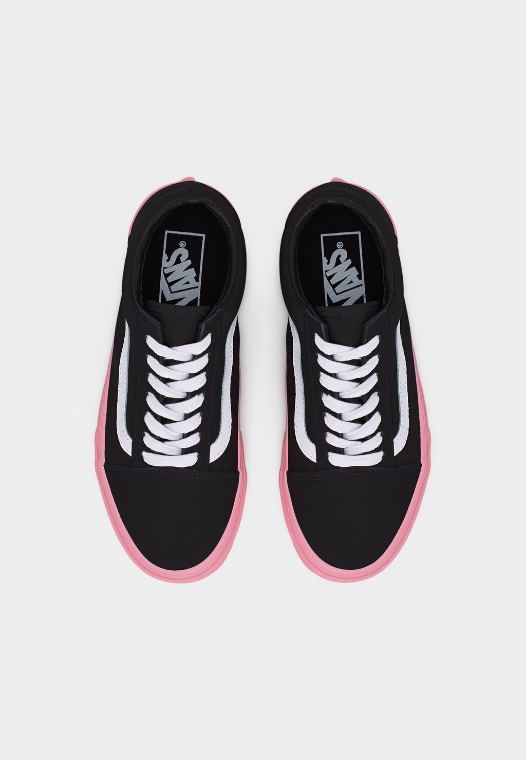 OLD SKOOL - Skate shoes - pink/black