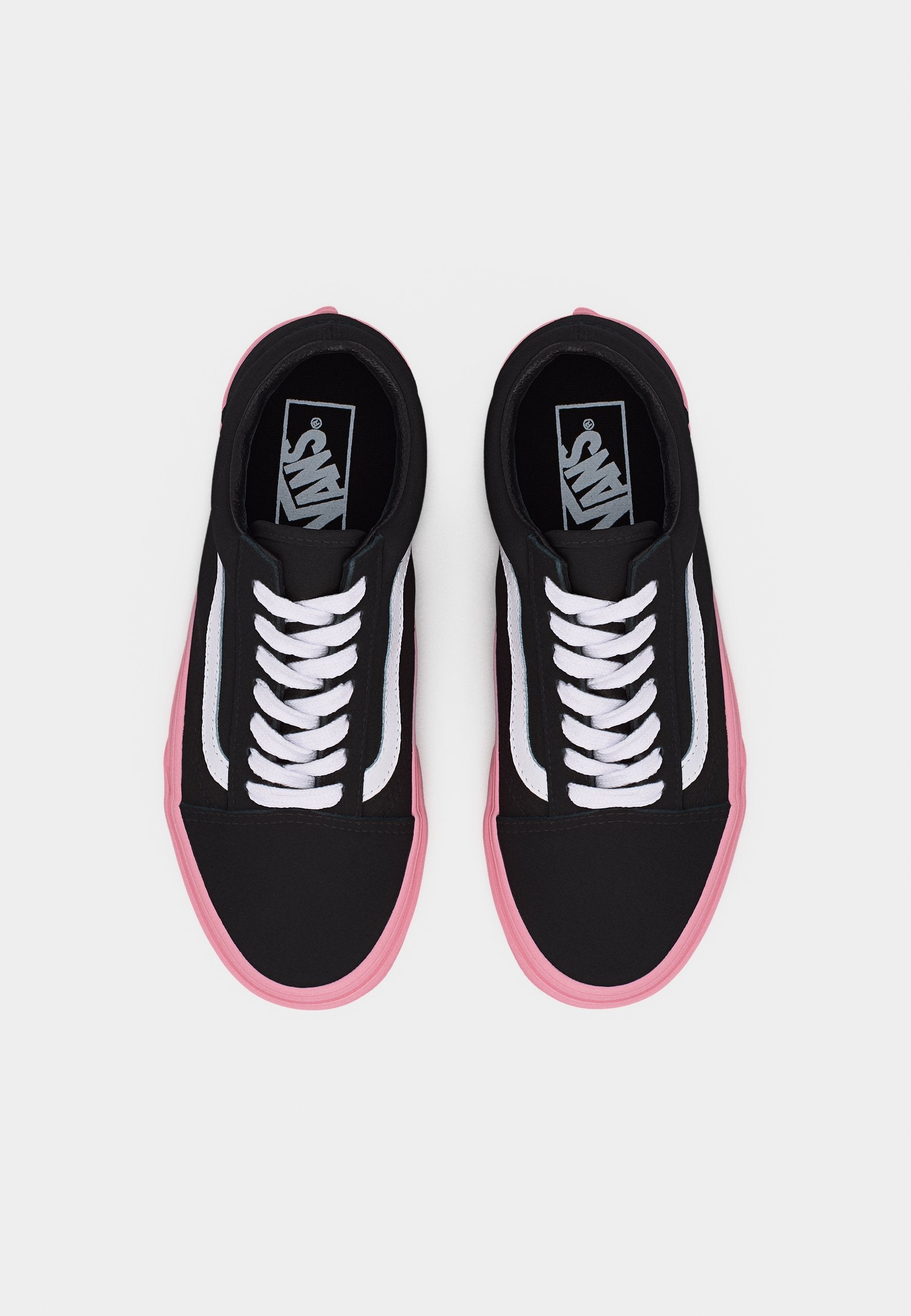 OLD SKOOL - Skate shoes - pink/black