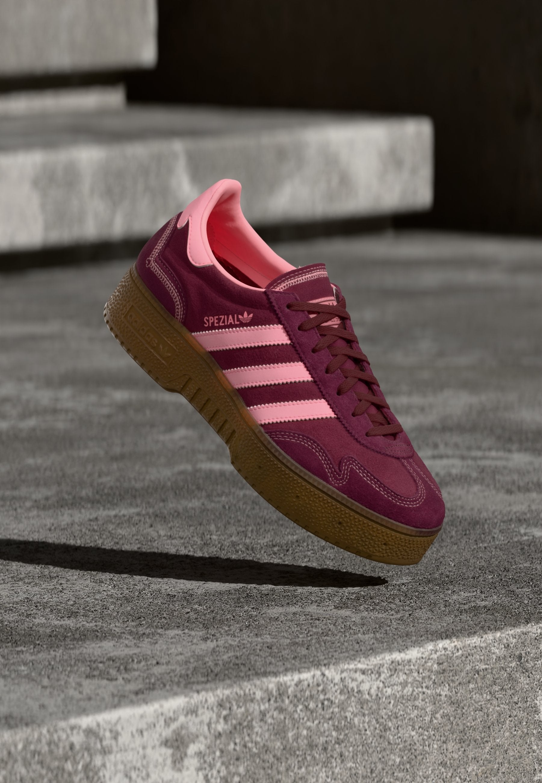 HANDBALL SPEZIAL BOLD - Baskets basses - pink spark/shadow red