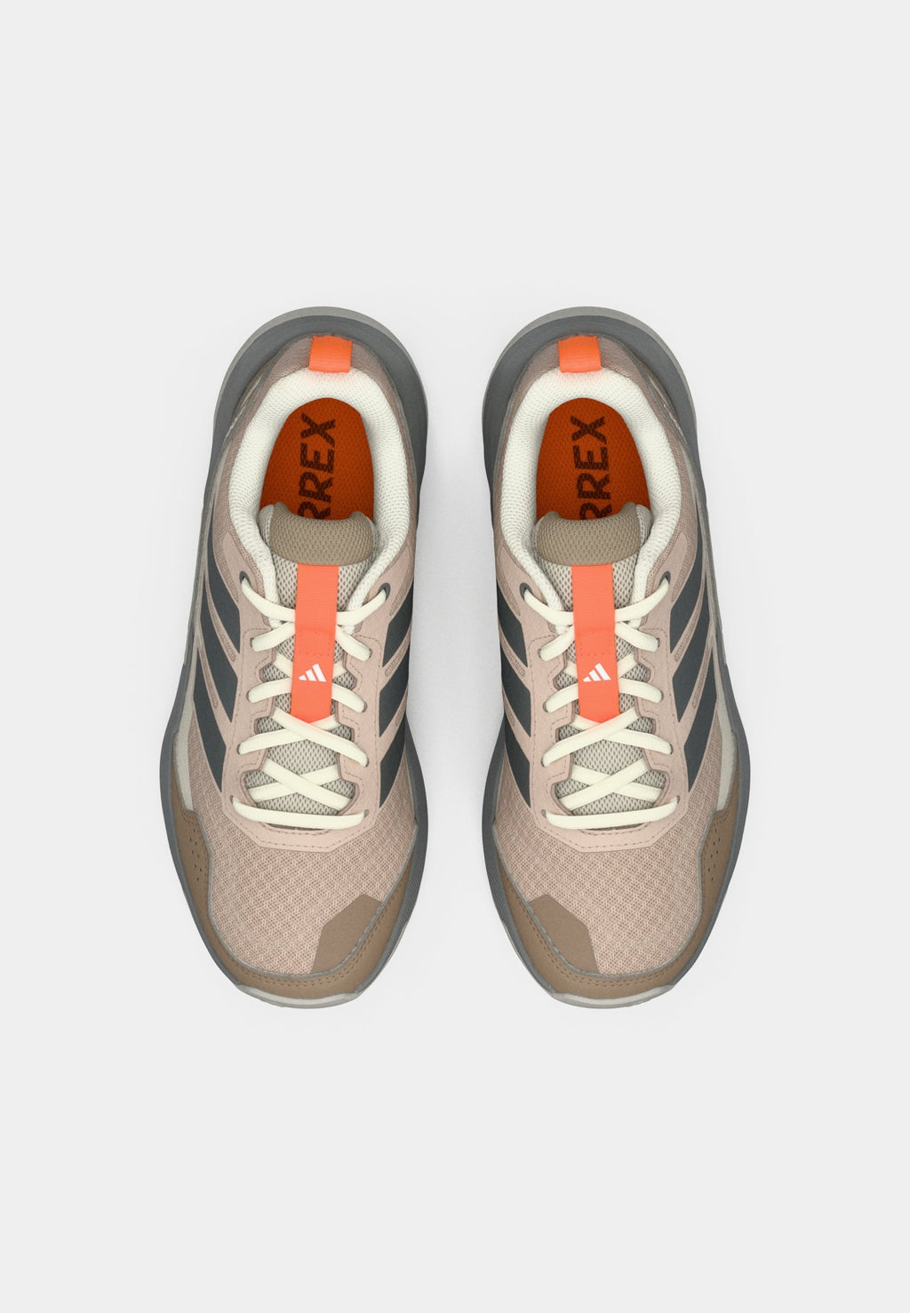 EASTRAIL 3 - Hiking shoes - taupe/grey four/chalky brown