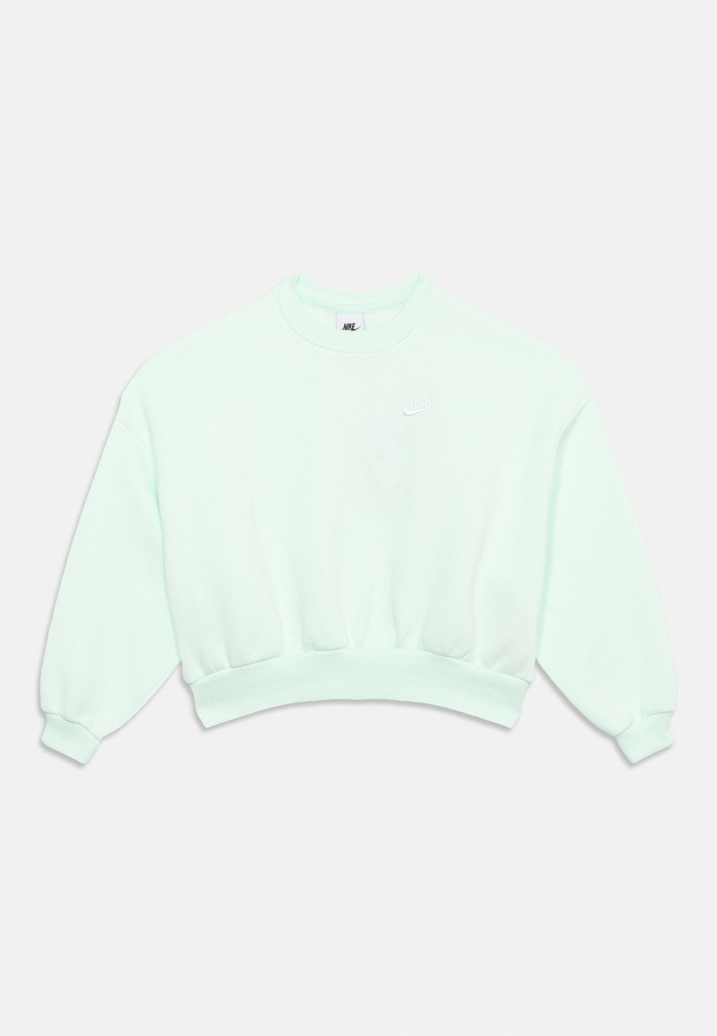 CLUB - Sweatshirt - barely green/white