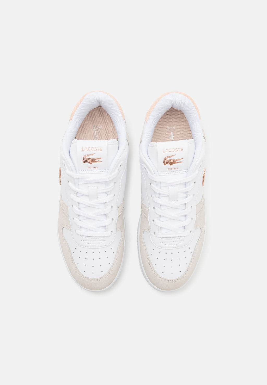T-CLIP SET - Trainers - white/light pink