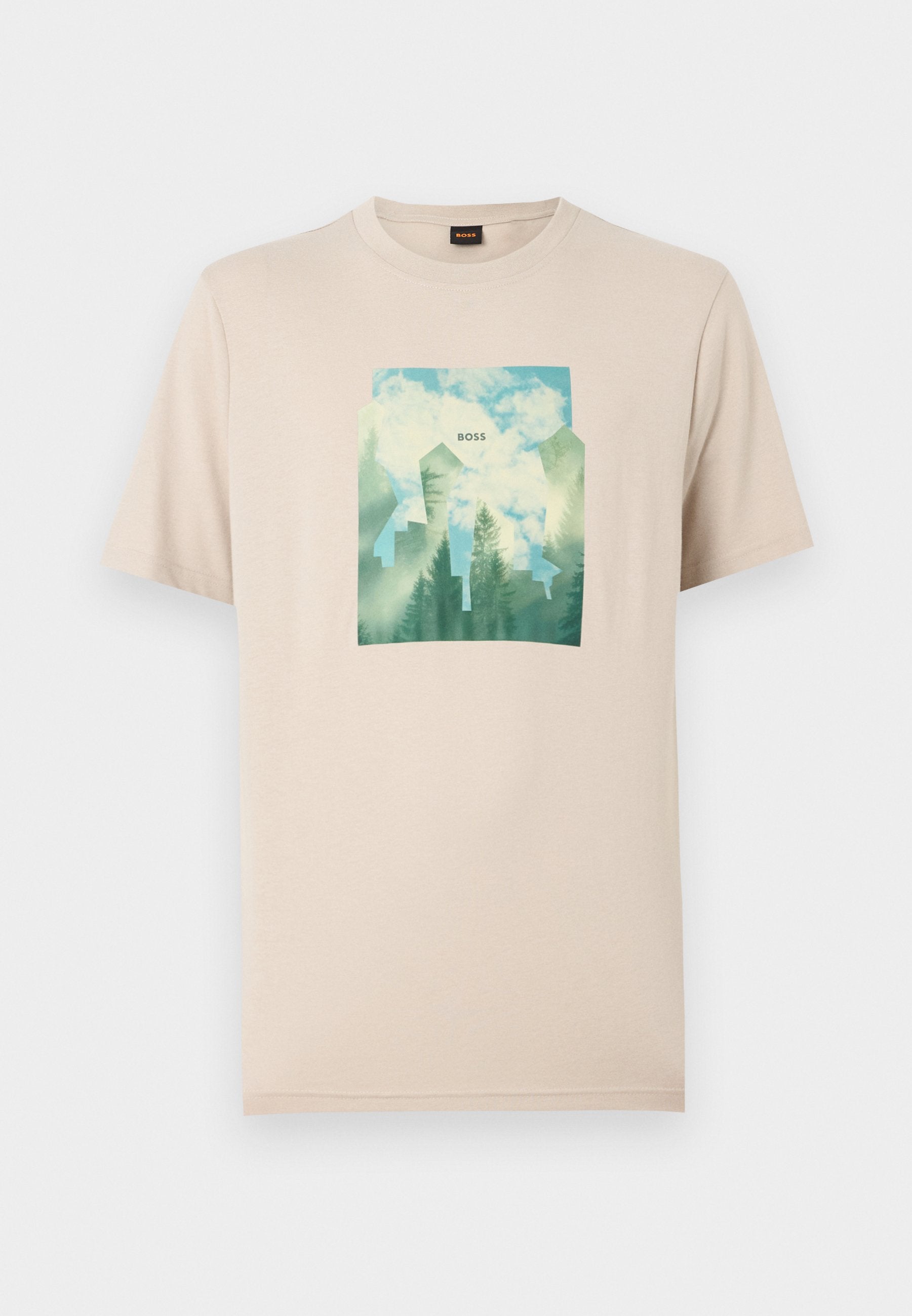 COVER - Print T-shirt - beige