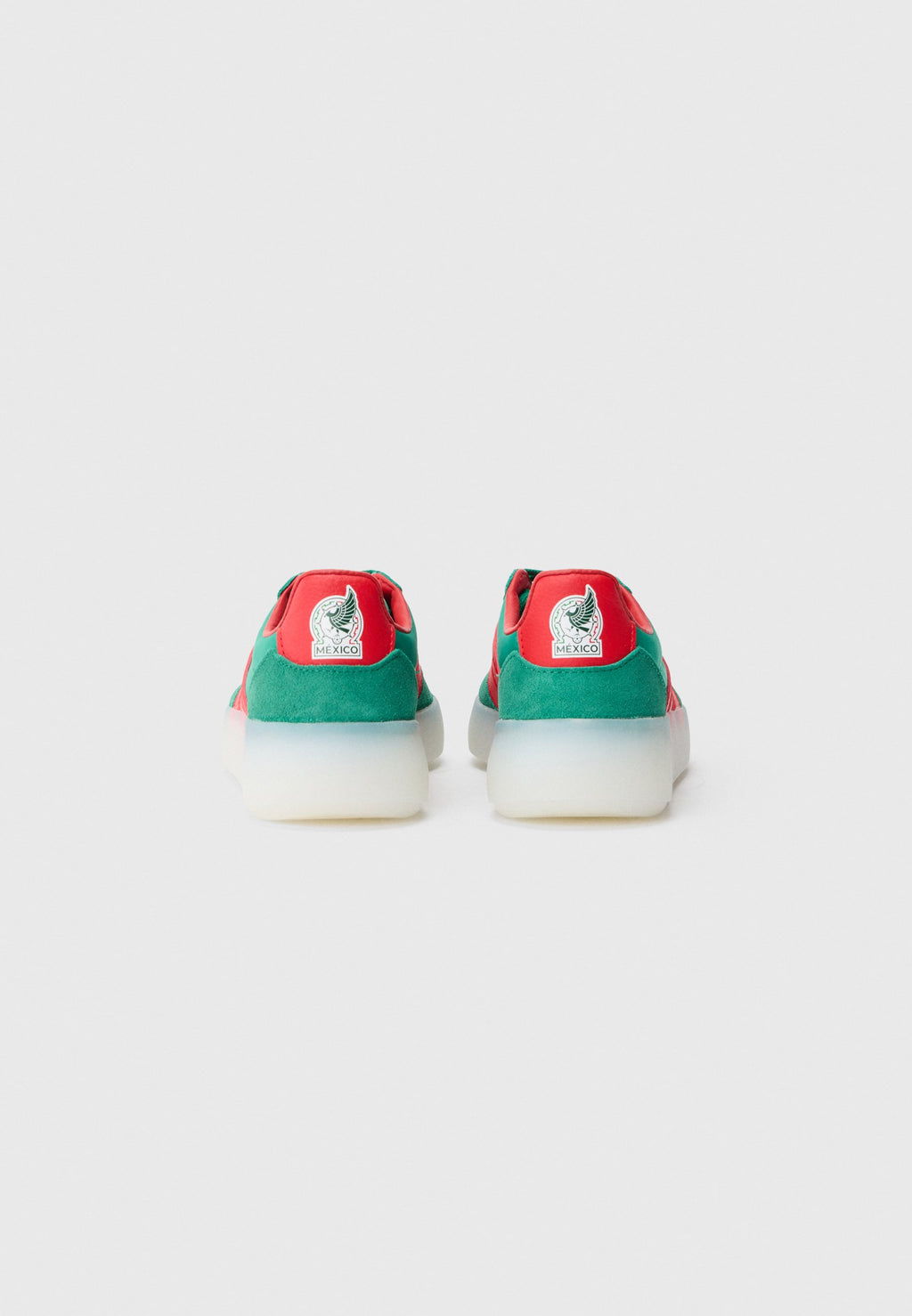 BARREDA DECODE UNISEX - Trainers - bold green/better scarlet/white
