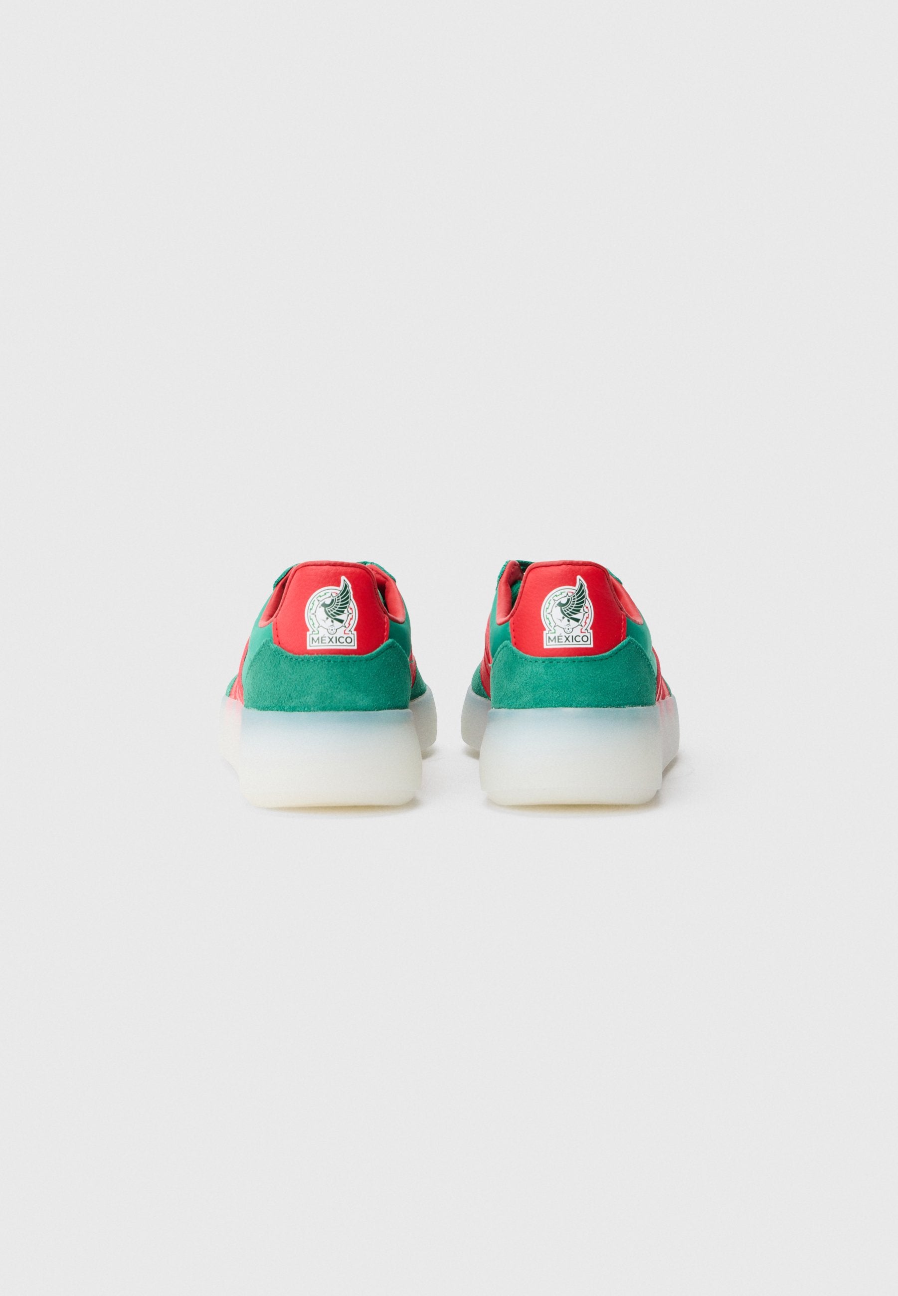 BARREDA DECODE UNISEX - Trainers - bold green/better scarlet/white