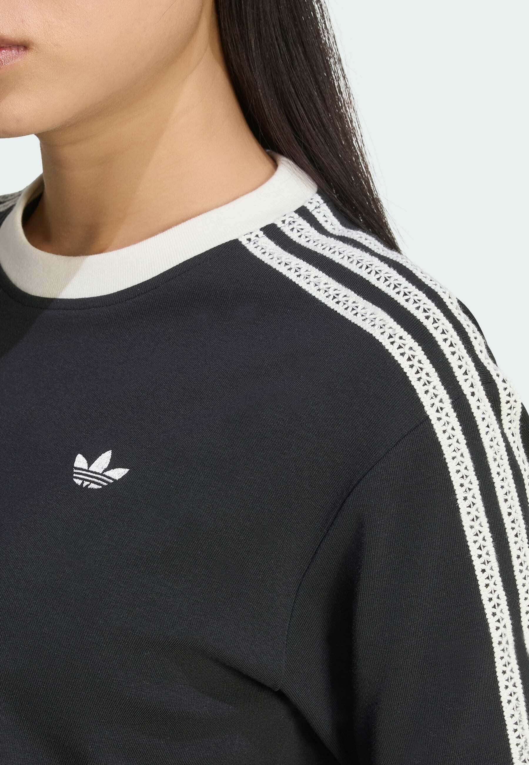 SUMMER GLOW ADVANCED THREE STRIPES - Print T-shirt - black