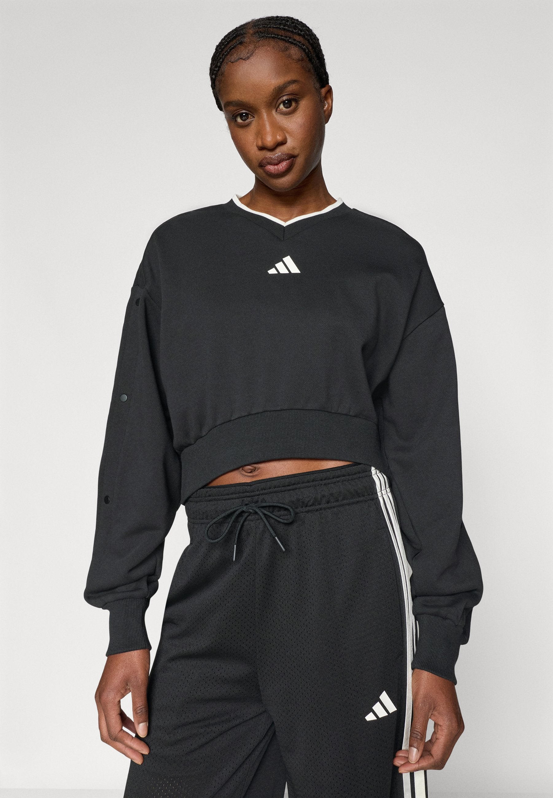 STADIUM CREW - Sweatshirt - black/off white