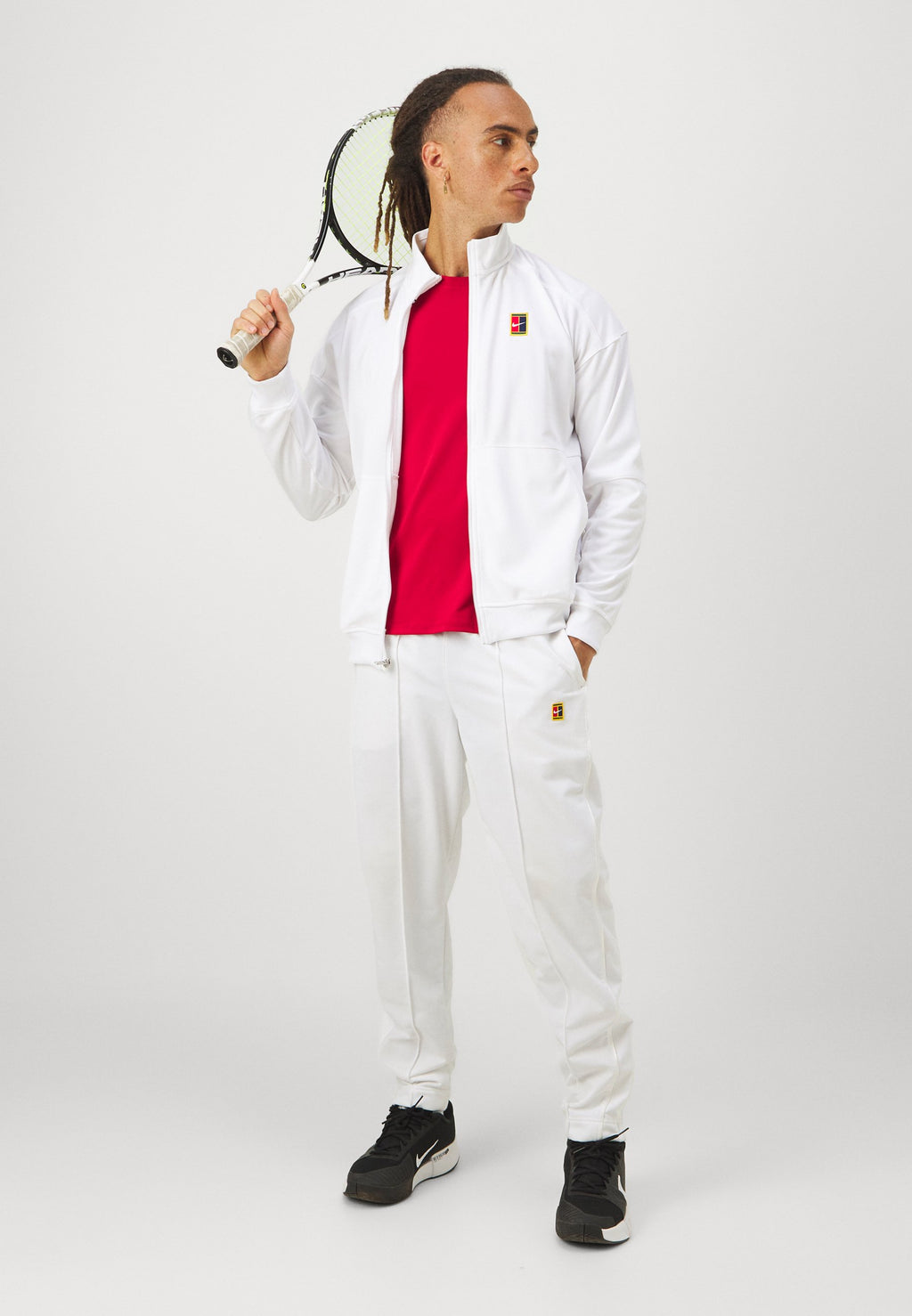 NIKECOURT HERITAGE SUIT JACKET - Veste d'entraînement - white/white