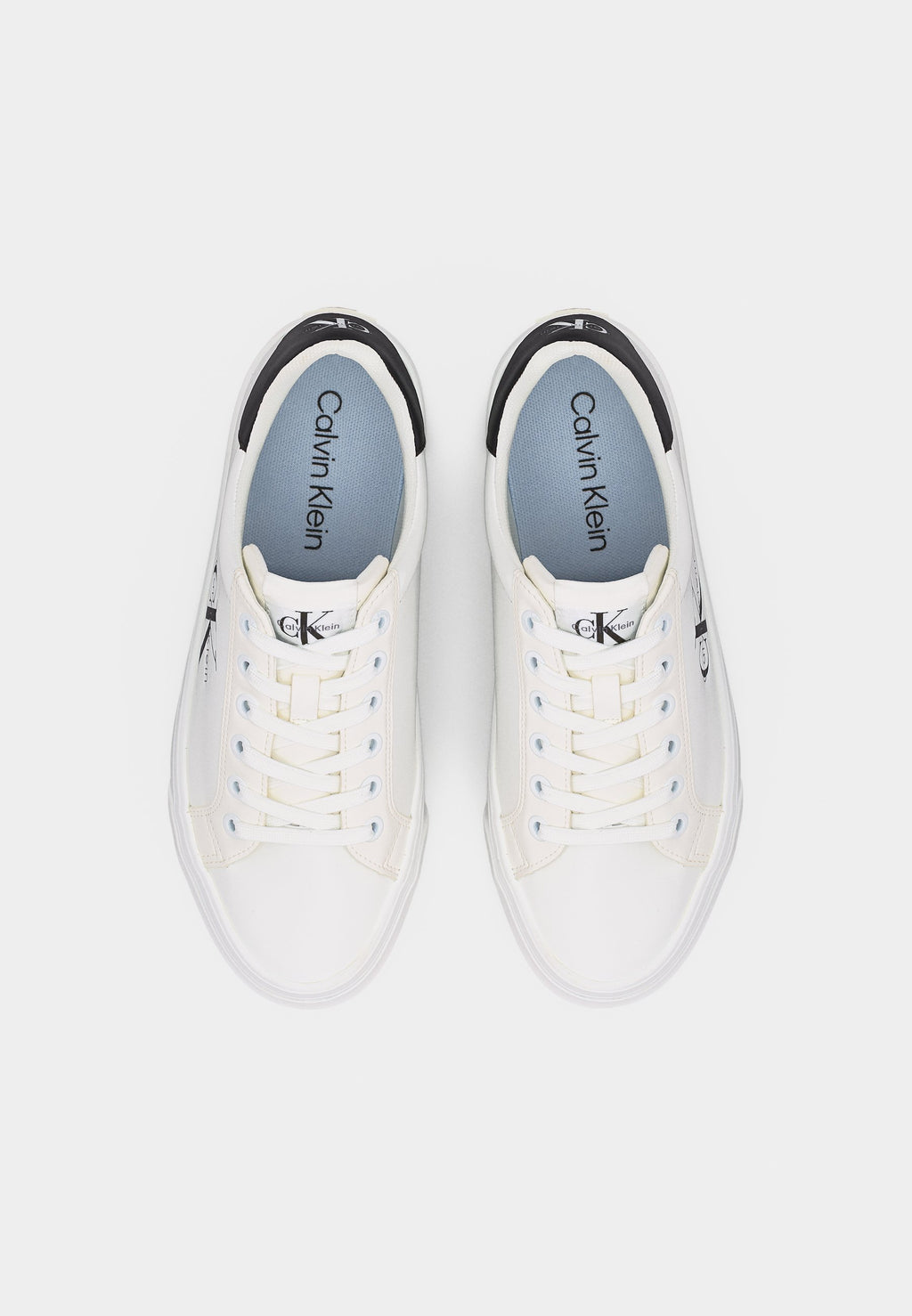 FLATFORM LACEUP - Trainers - bright white