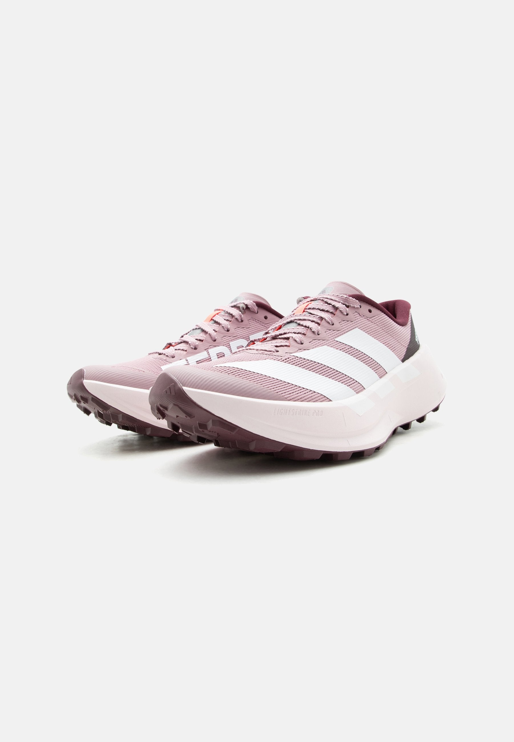 AGRAVIC - Trail running shoes - magic mauve/footwear white/maroon