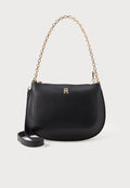 CHAIN STRAP CONVERTIBLE CROSSBODY BAG - Handbag - black