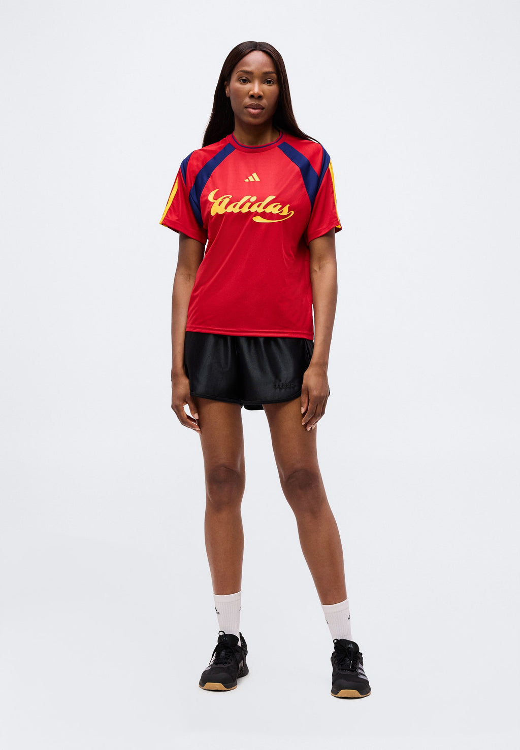 TEE - Print T-shirt - team power red/dark blue/crew yellow