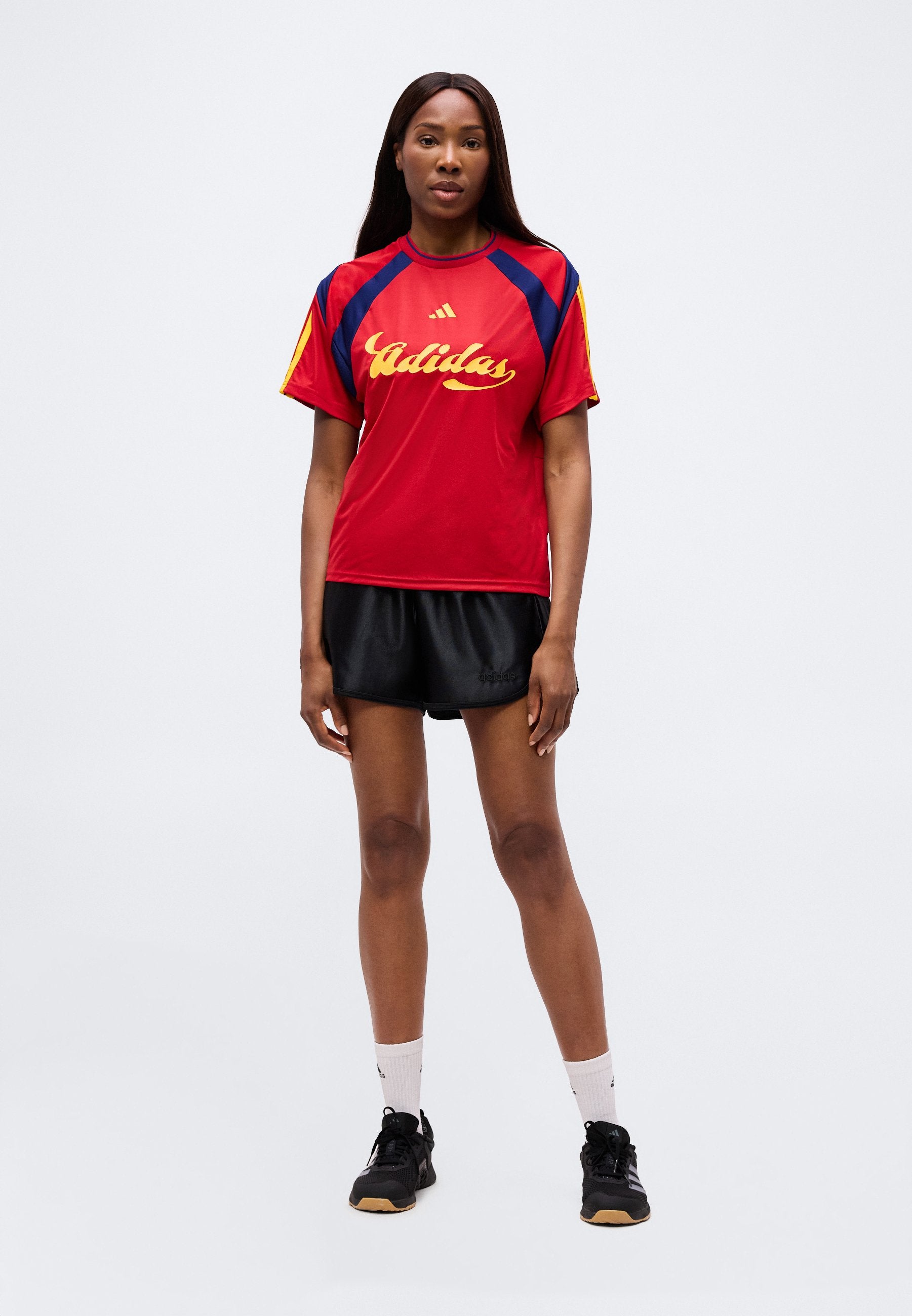 TEE - Print T-shirt - team power red/dark blue/crew yellow