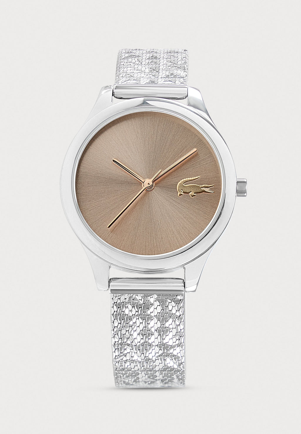 MINI CROCODELLE - Watch - silver-coloured/light pink