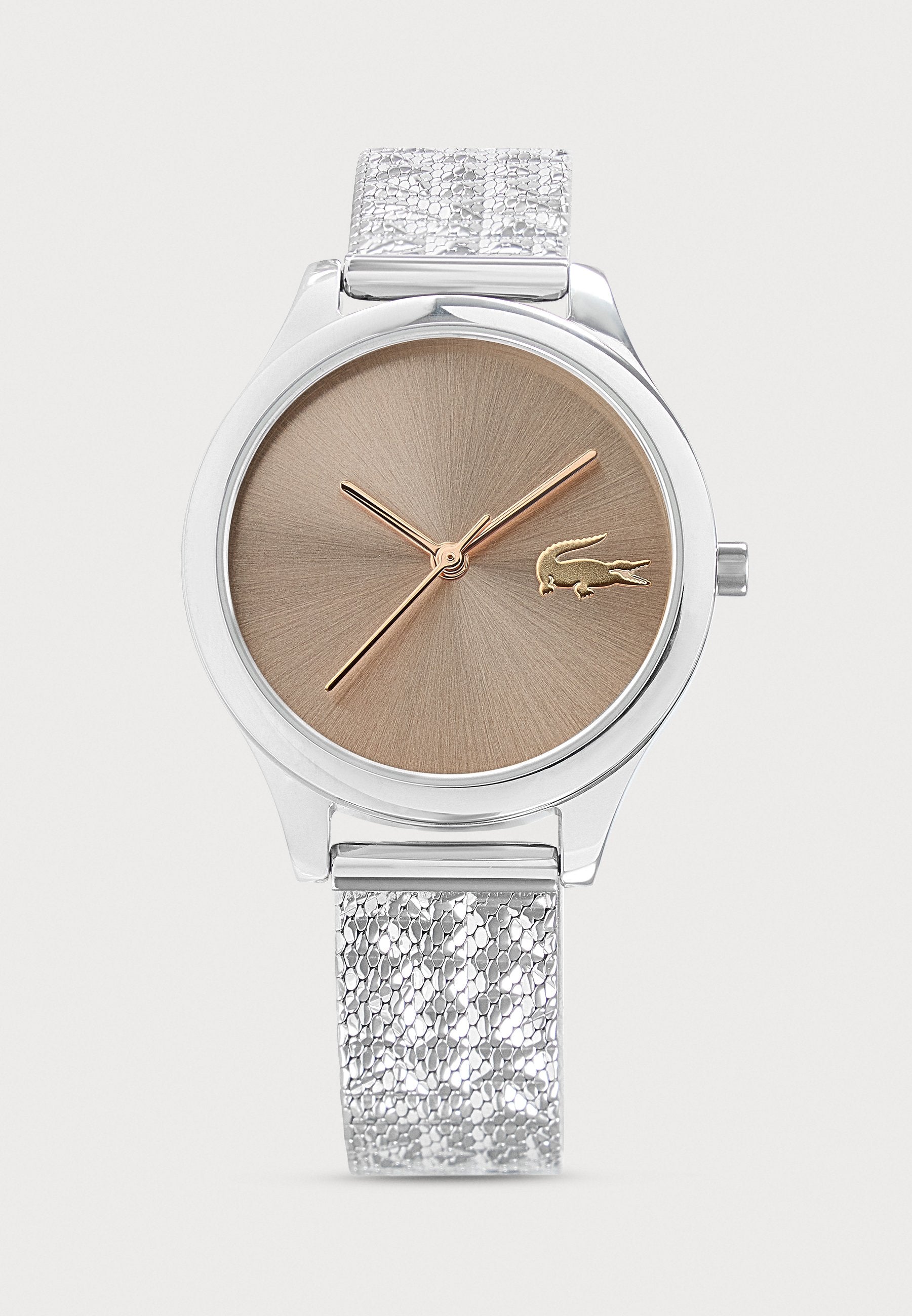 MINI CROCODELLE - Watch - silver-coloured/light pink