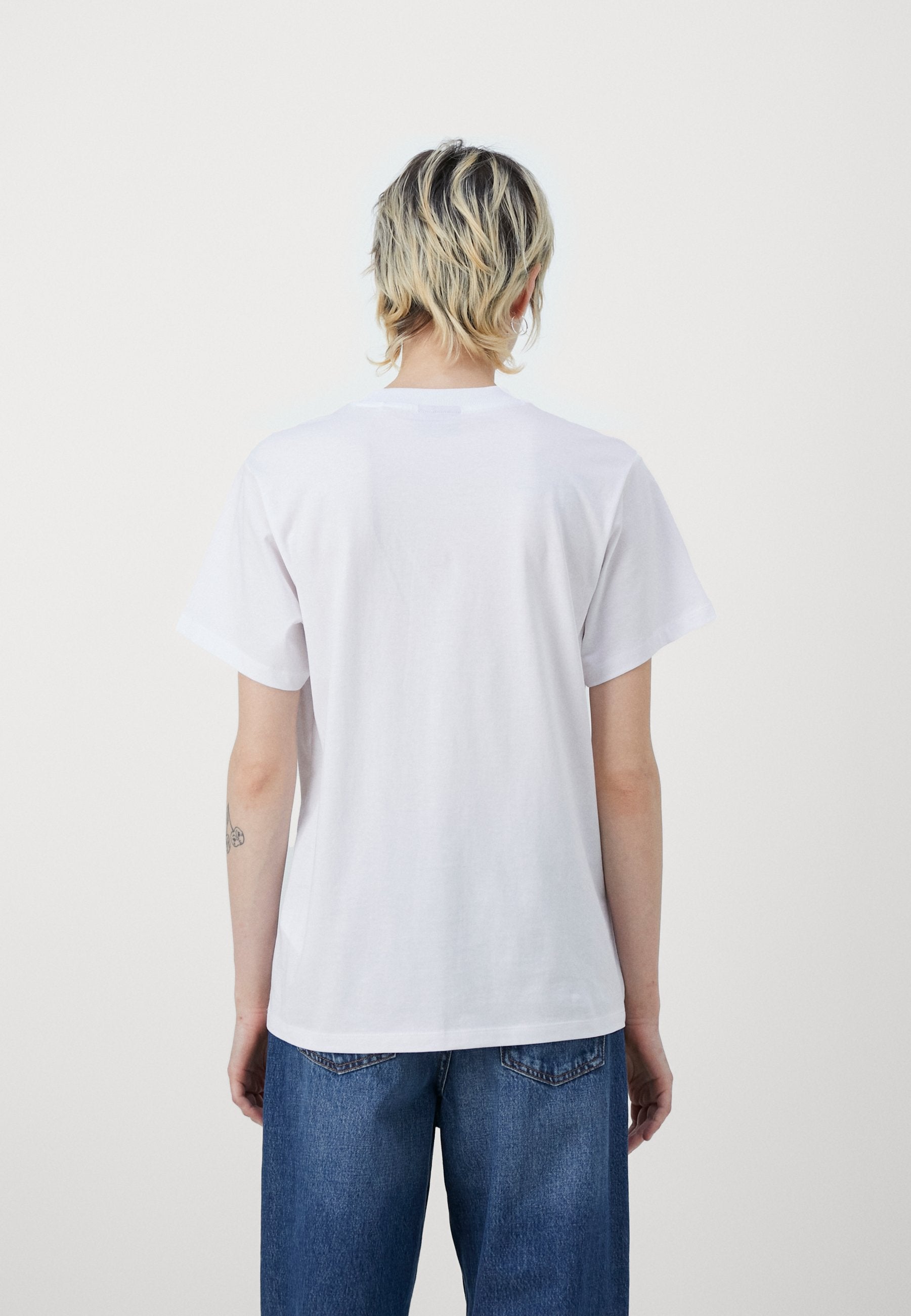 VINTAGE TEE_B_1 - Basic T-shirt - white