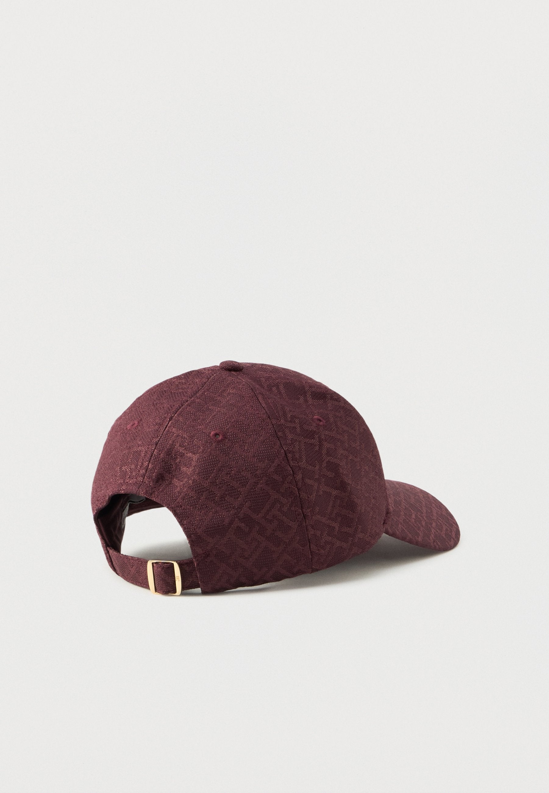 TH MONOGRAM JACQUARD BASEBALL CAP - Cap - cognac