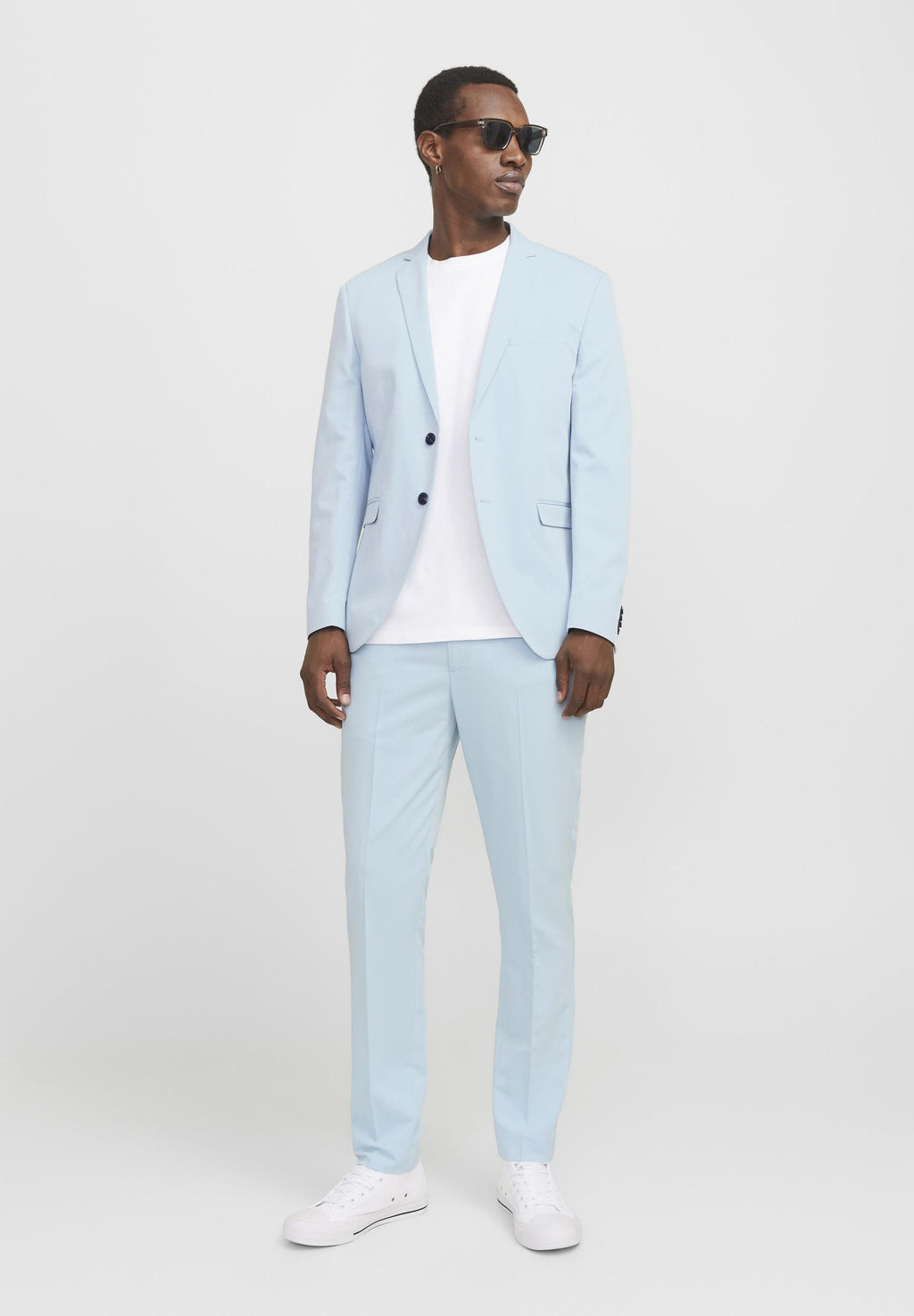 JPRFRANCO SUIT NOOS SET - Suit - chambray blue fit super slim fit