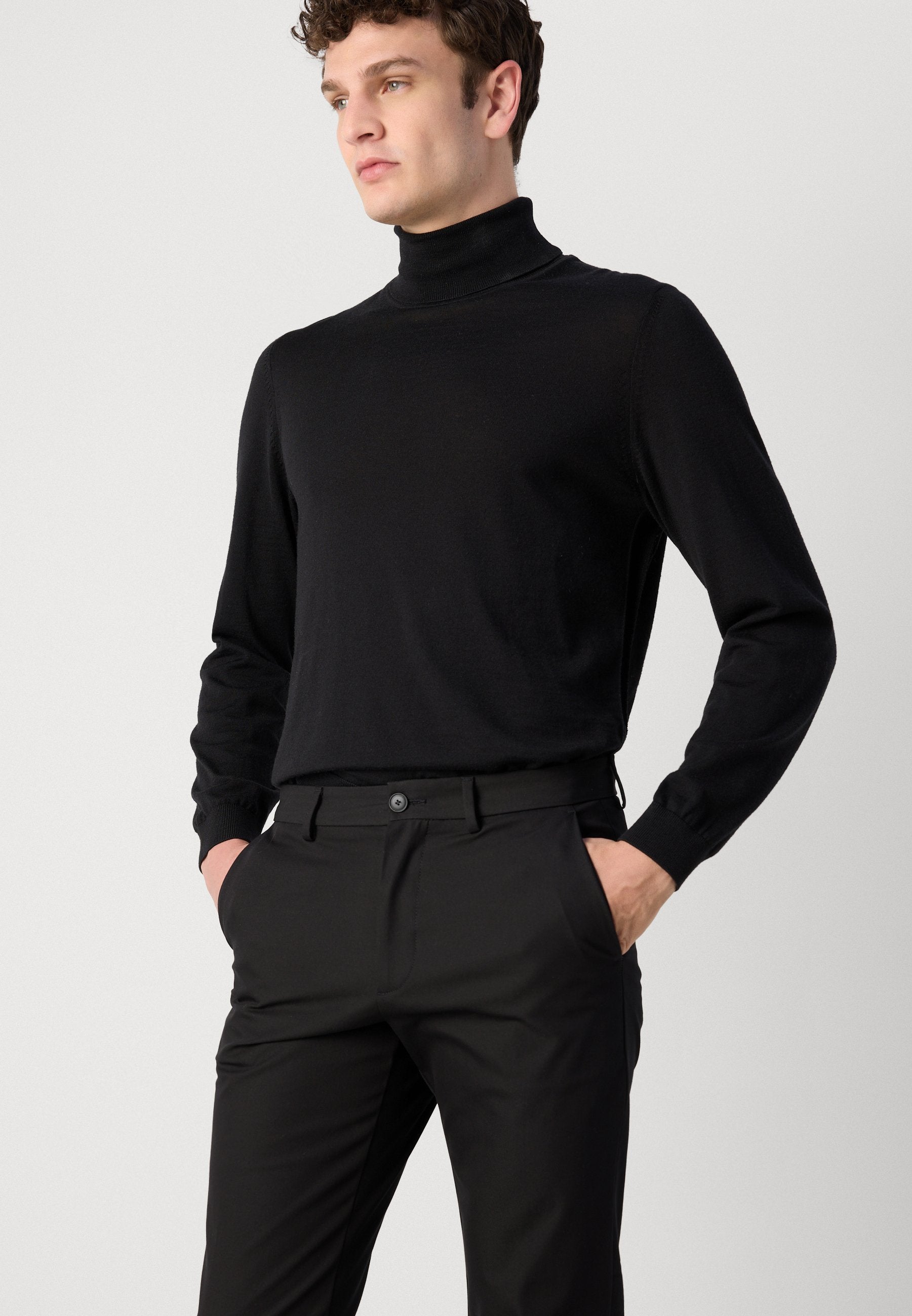 KAITON - Trousers - black