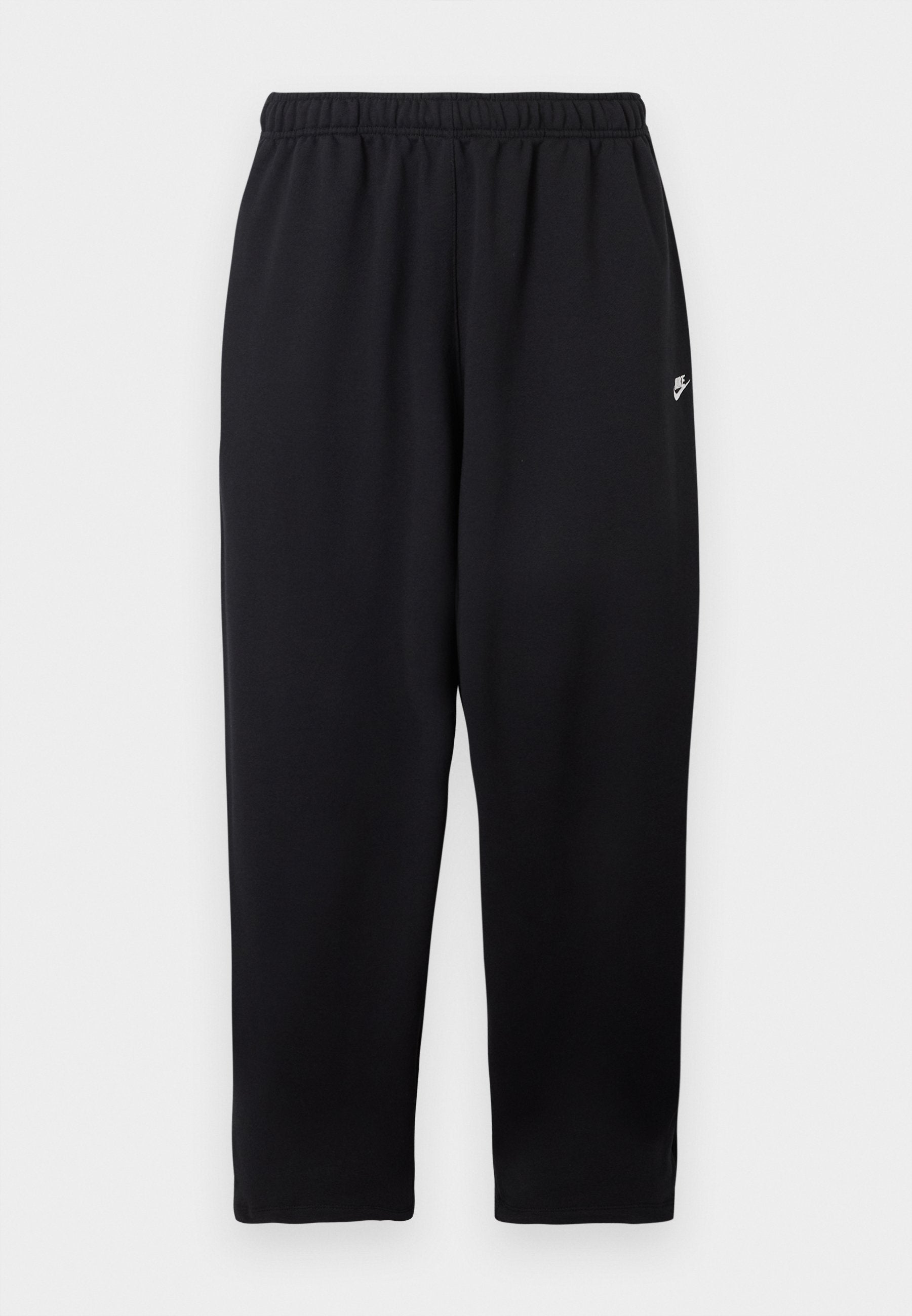 CLUB - Tracksuit bottoms - black/white