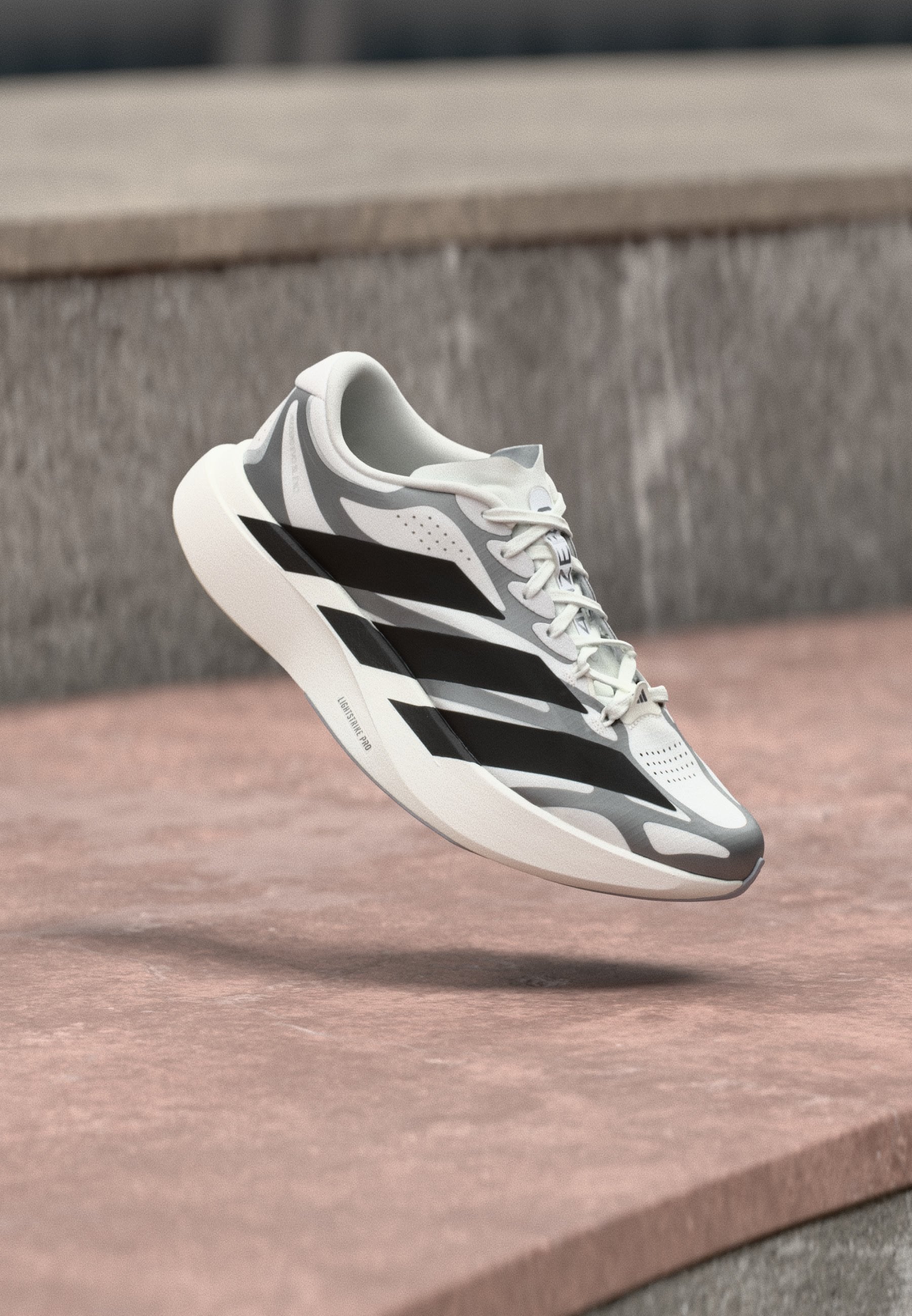 ADIZERO EVO SL EXO M - Trainers - footwear white/core black/iron metallic