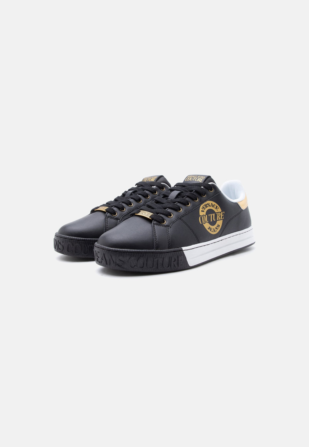 FONDO COURT - Trainers - black/gold-coloured