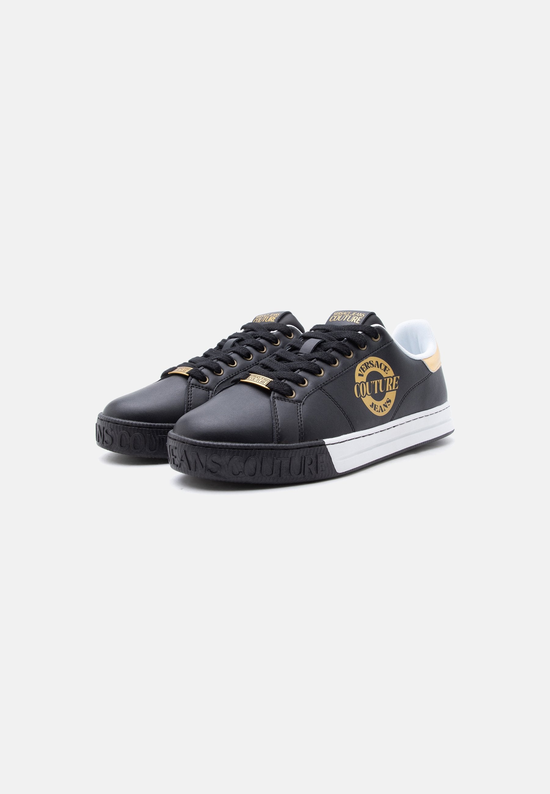 FONDO COURT - Trainers - black/gold-coloured