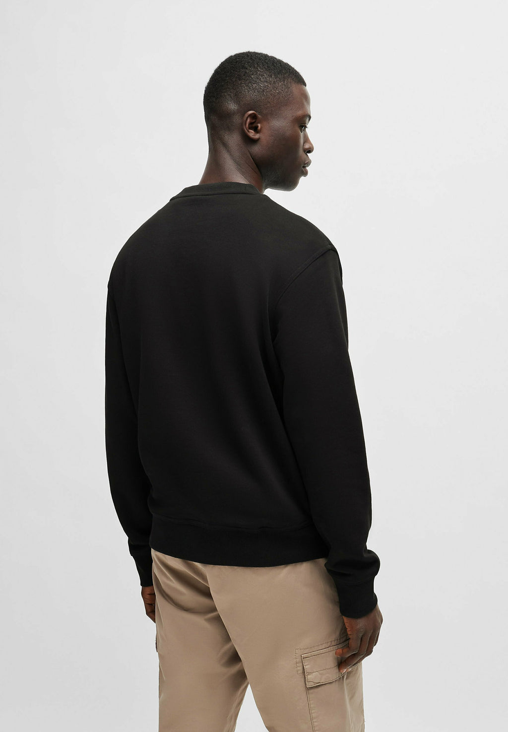 WES MALL CREW - Sweatshirt - black