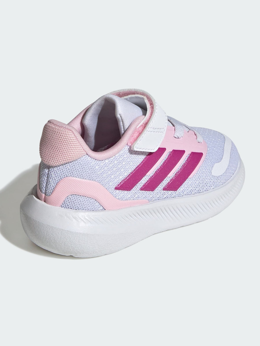 RUNFALCON 5 EL I - Road running shoes - ftwr white/clear pink/grey two