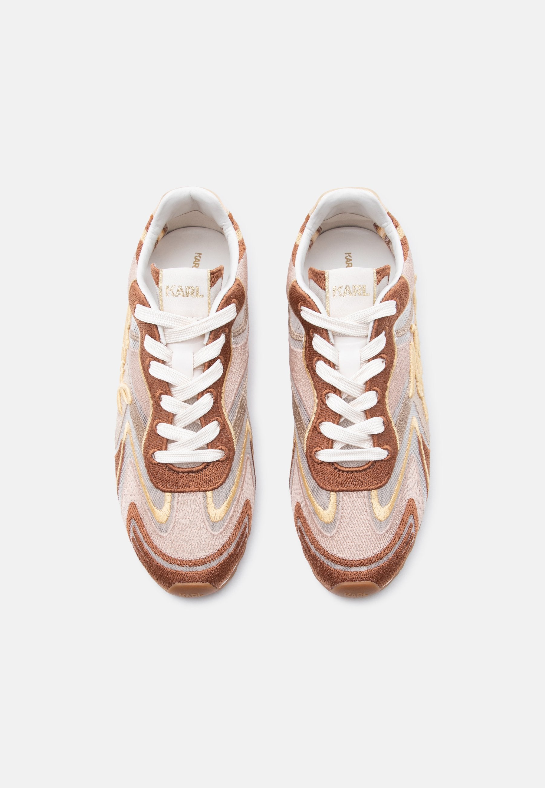 VENUS LACE - Trainers - tan/gold-coloured