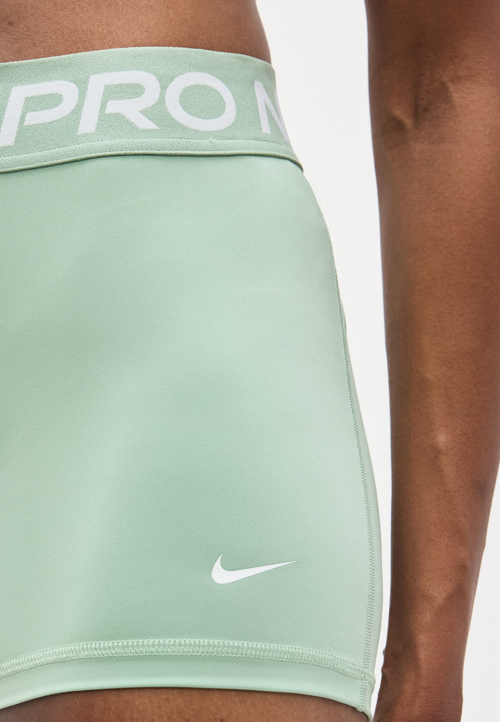 365 SHORT  - Leggings - steam/white