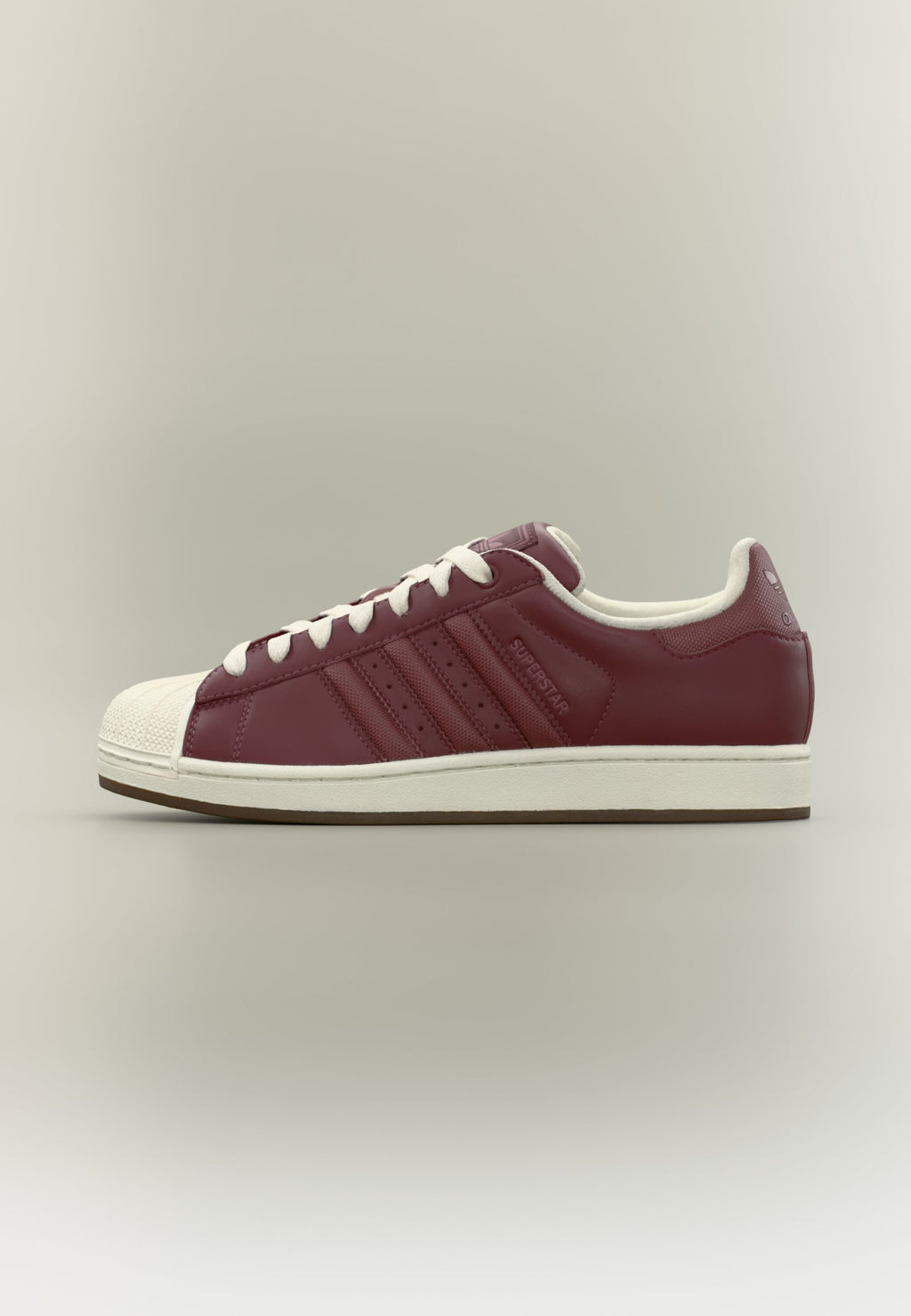 SUPERSTAR II UNISEX - Spor Ayakkabı - gölge kırmızı/kirli beyaz