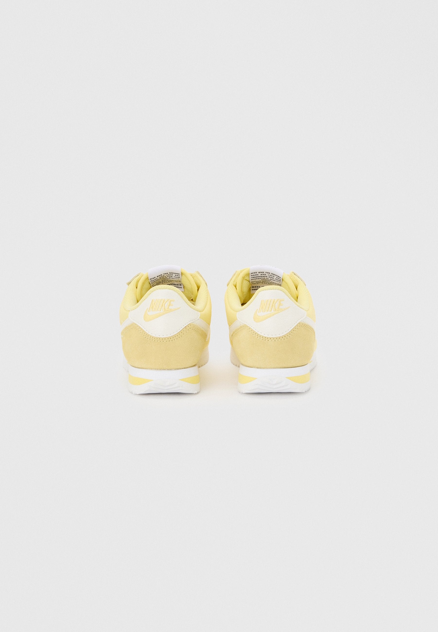 CORTEZ - Trainers - soft yellow/sail/white/safety orange/black